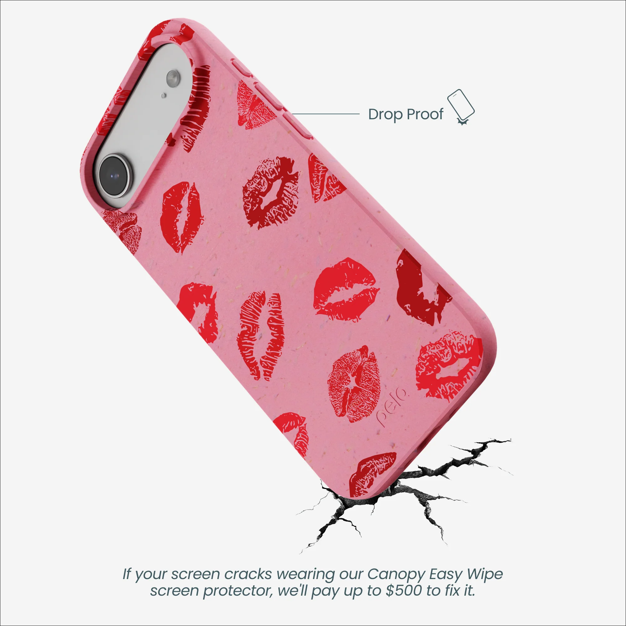 Bubblegum Pink XOXO iPhone Air Case - Image 5