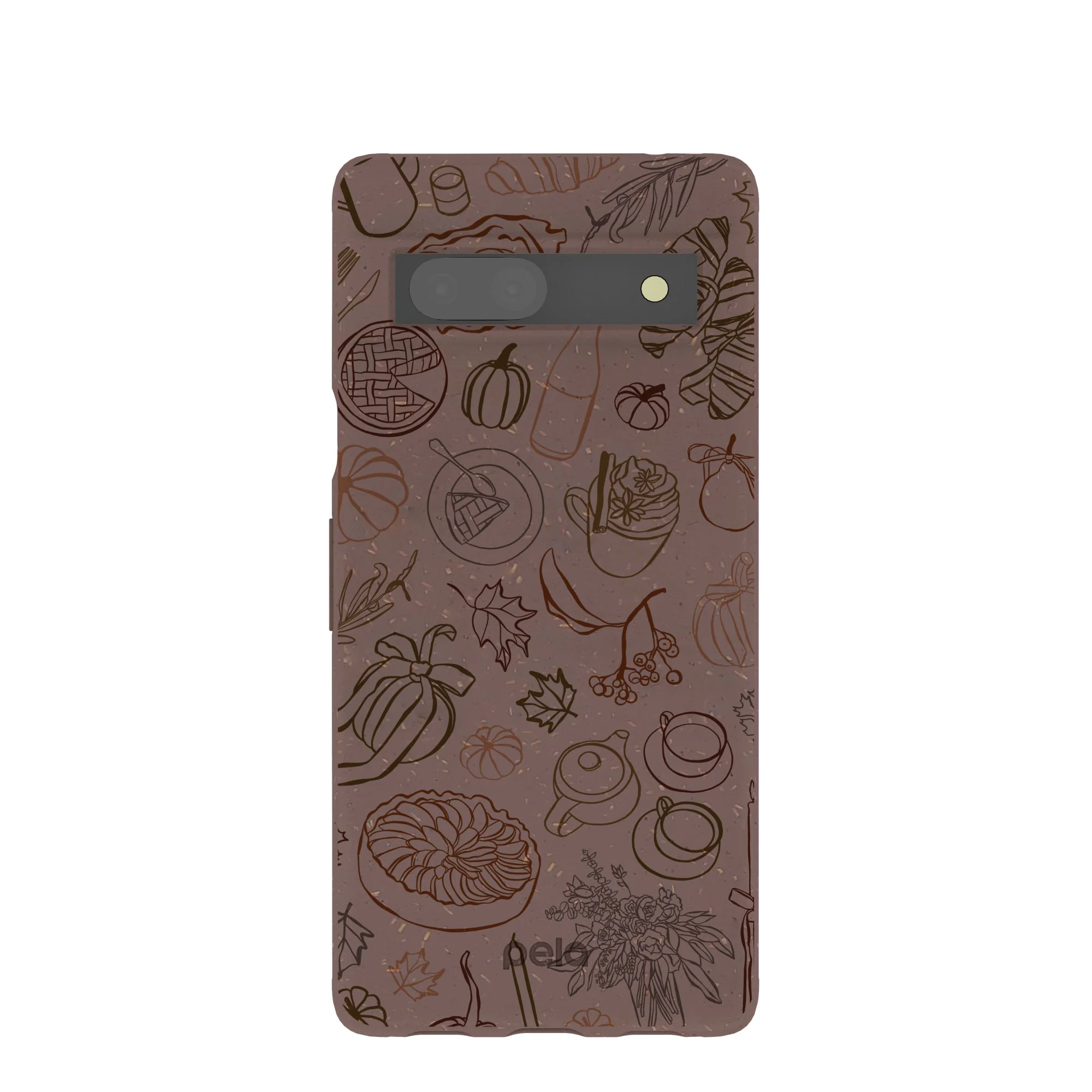 Chocolate Brown Autumn Sweets Google Pixel 7a Case