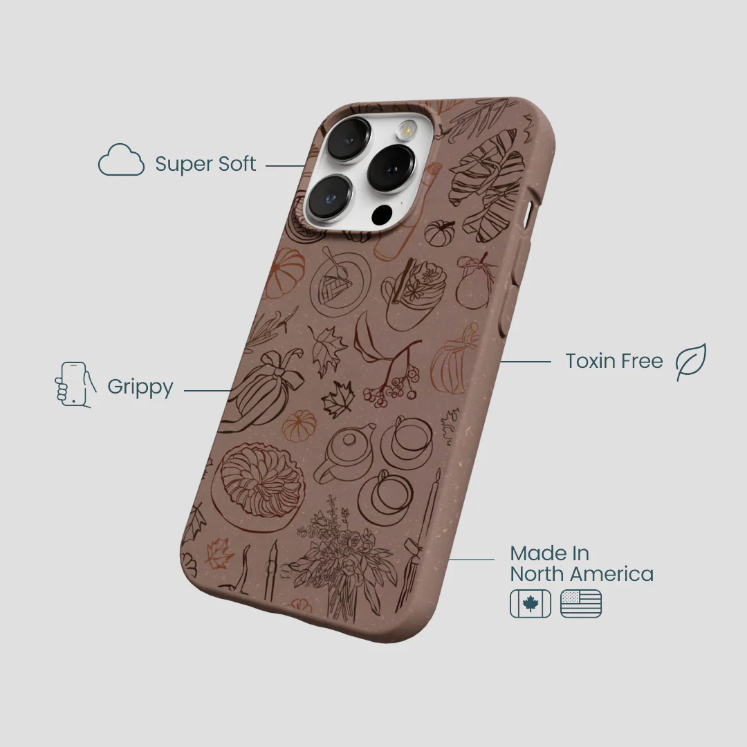 Chocolate Brown Autumn Sweets iPhone 13 Pro Case - Image 4