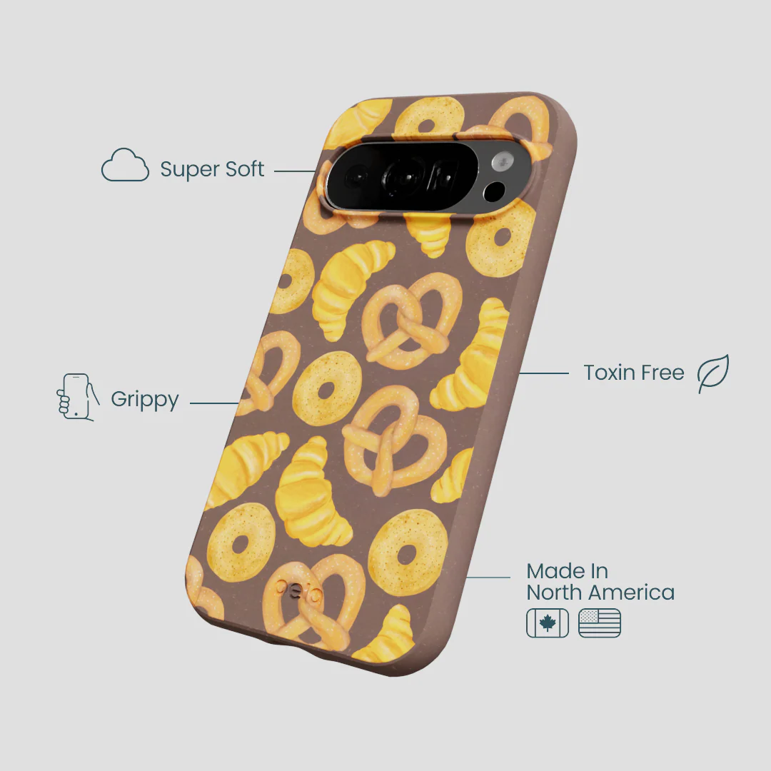 Chocolate Brown Baked Goodies Google Pixel 10/10 Pro Case - Image 4
