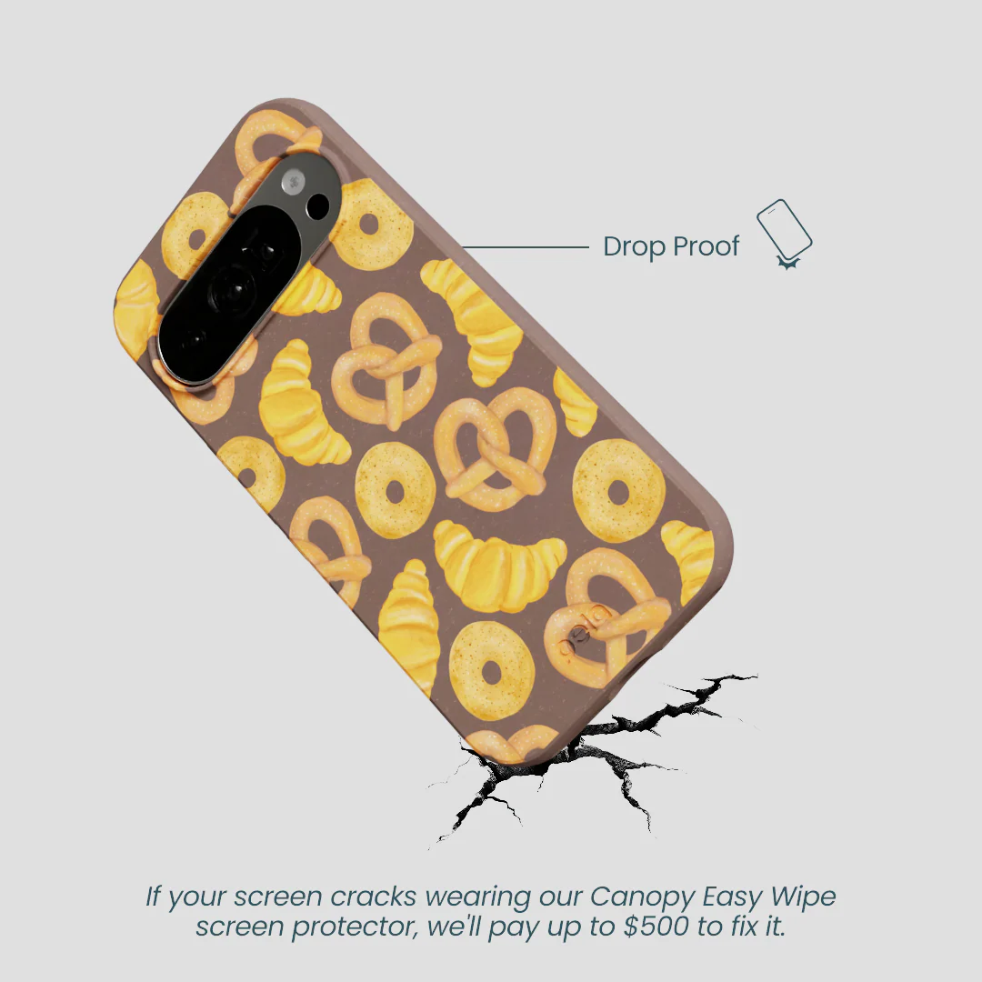 Chocolate Brown Baked Goodies Google Pixel 10/10 Pro Case - Image 5