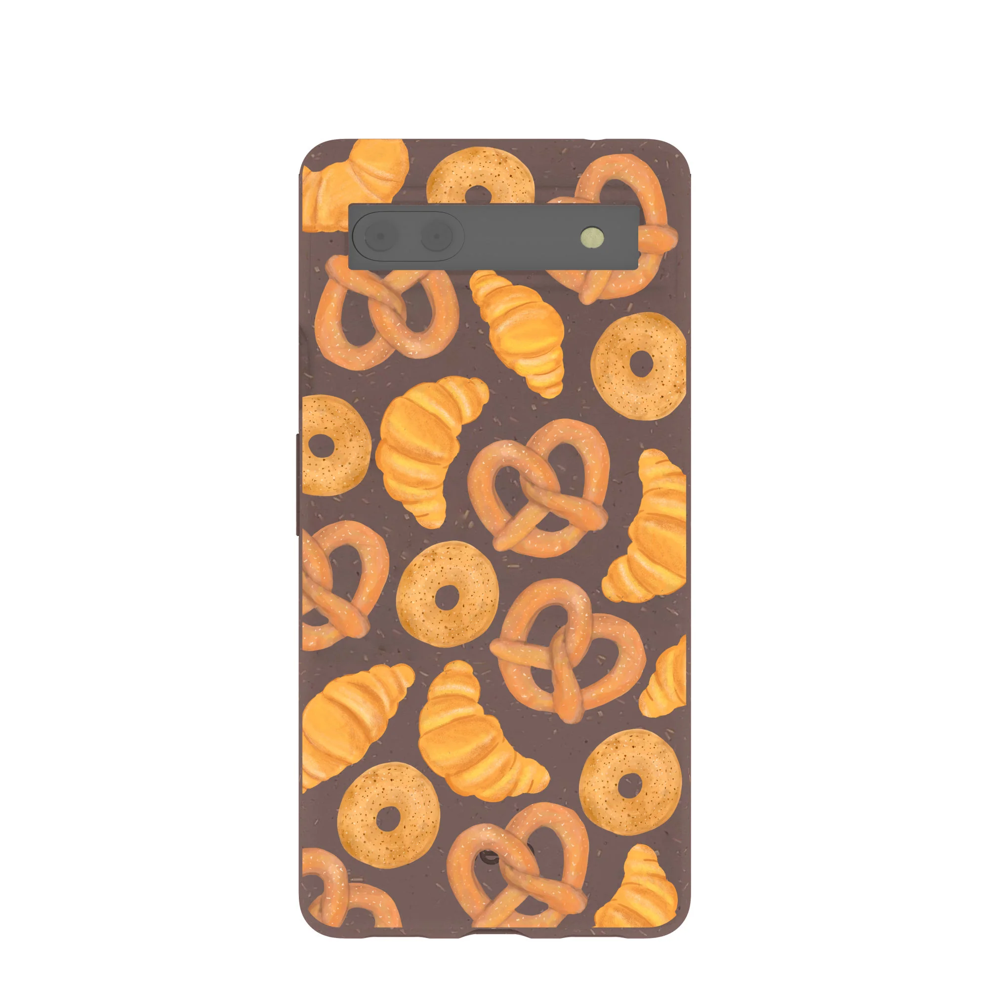Chocolate Brown Baked Goodies Google Pixel 6a Case
