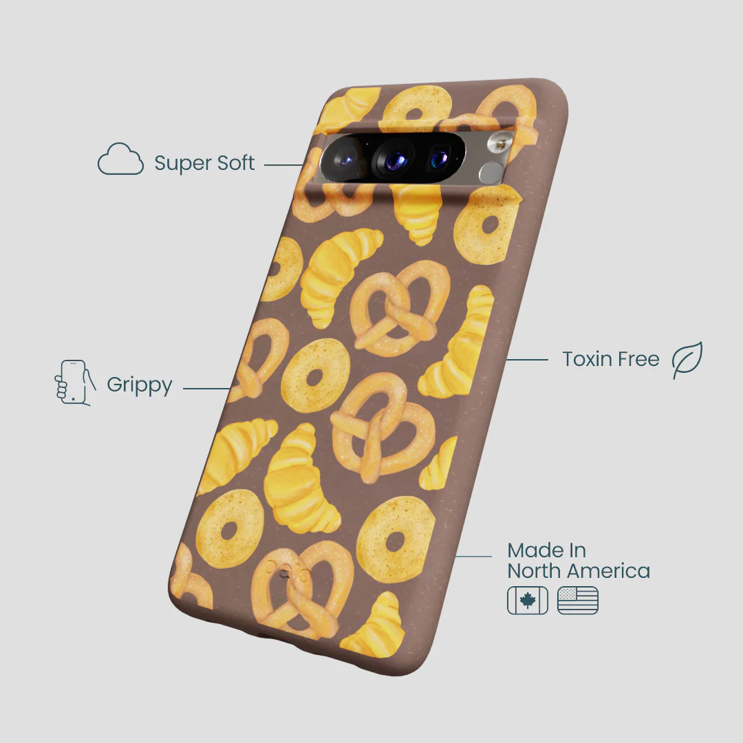 Chocolate Brown Baked Goodies Google Pixel 8 Pro Case - Image 4