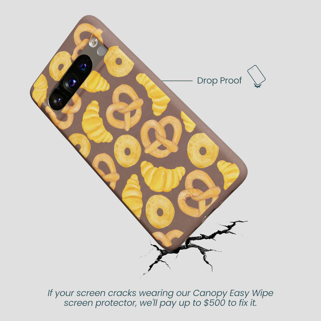 Chocolate Brown Baked Goodies Google Pixel 8 Pro Case - Image 5