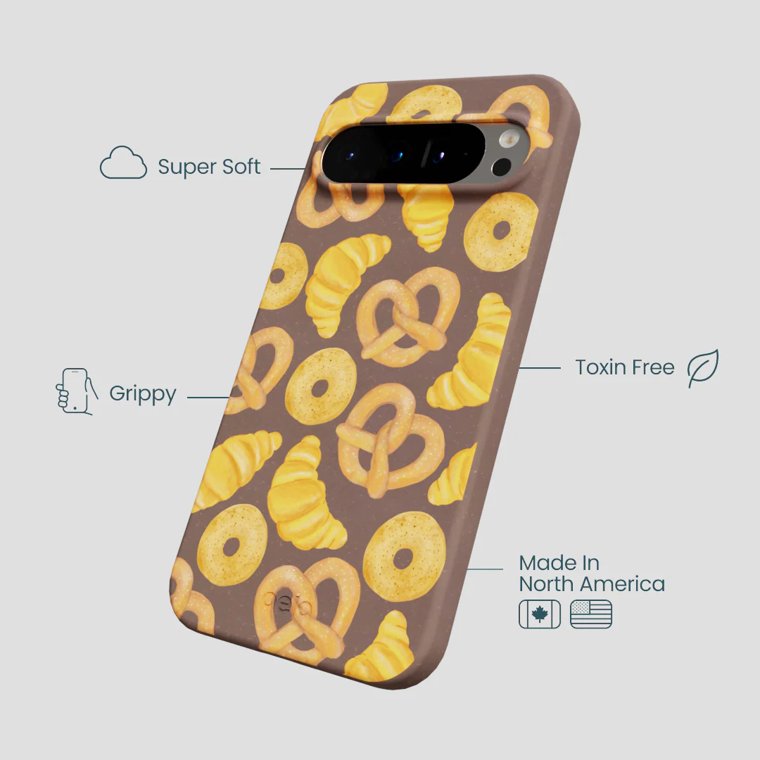 Chocolate Brown Baked Goodies Google Pixel 9 Pro XL Case - Image 4