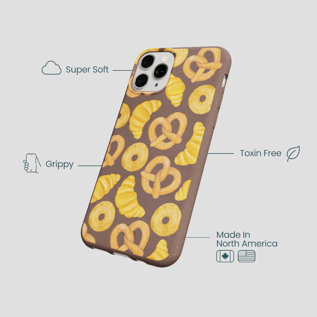 Chocolate Brown Baked Goodies iPhone 11 Pro Case - Image 4