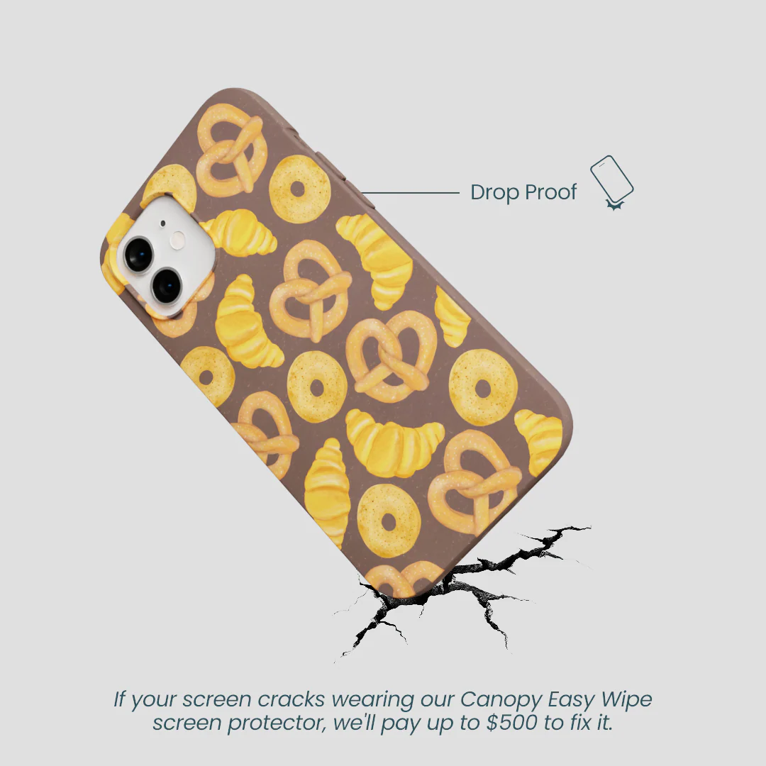 Chocolate Brown Baked Goodies iPhone 12/ iPhone 12 Pro Case - Image 5