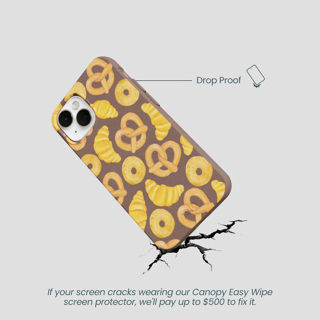 Chocolate Brown Baked Goodies iPhone 13 Mini Case - Image 5