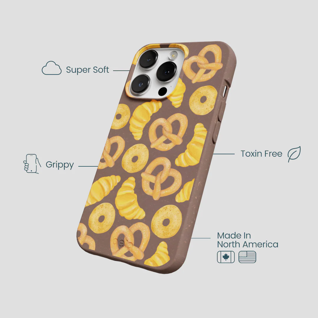 Chocolate Brown Baked Goodies iPhone 13 Pro Case - Image 4