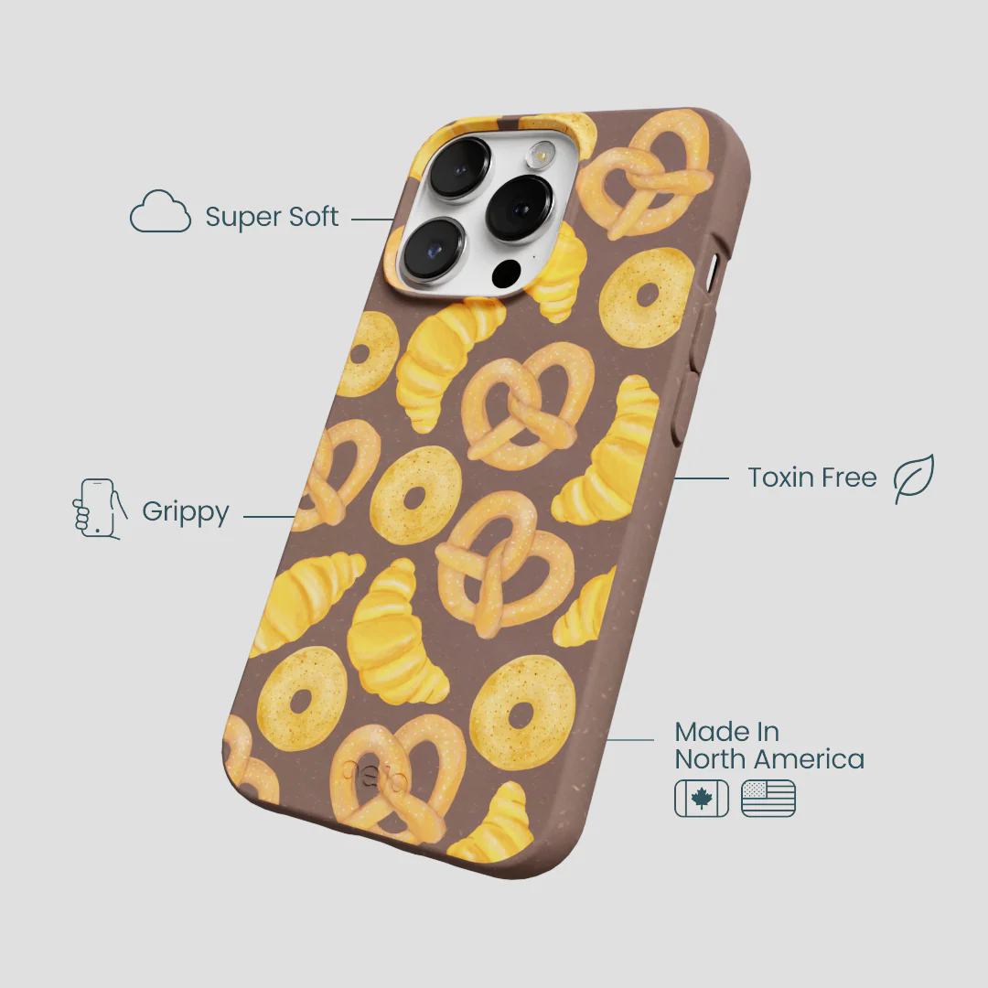 Chocolate Brown Baked Goodies iPhone 13 Pro Max Case - Image 4