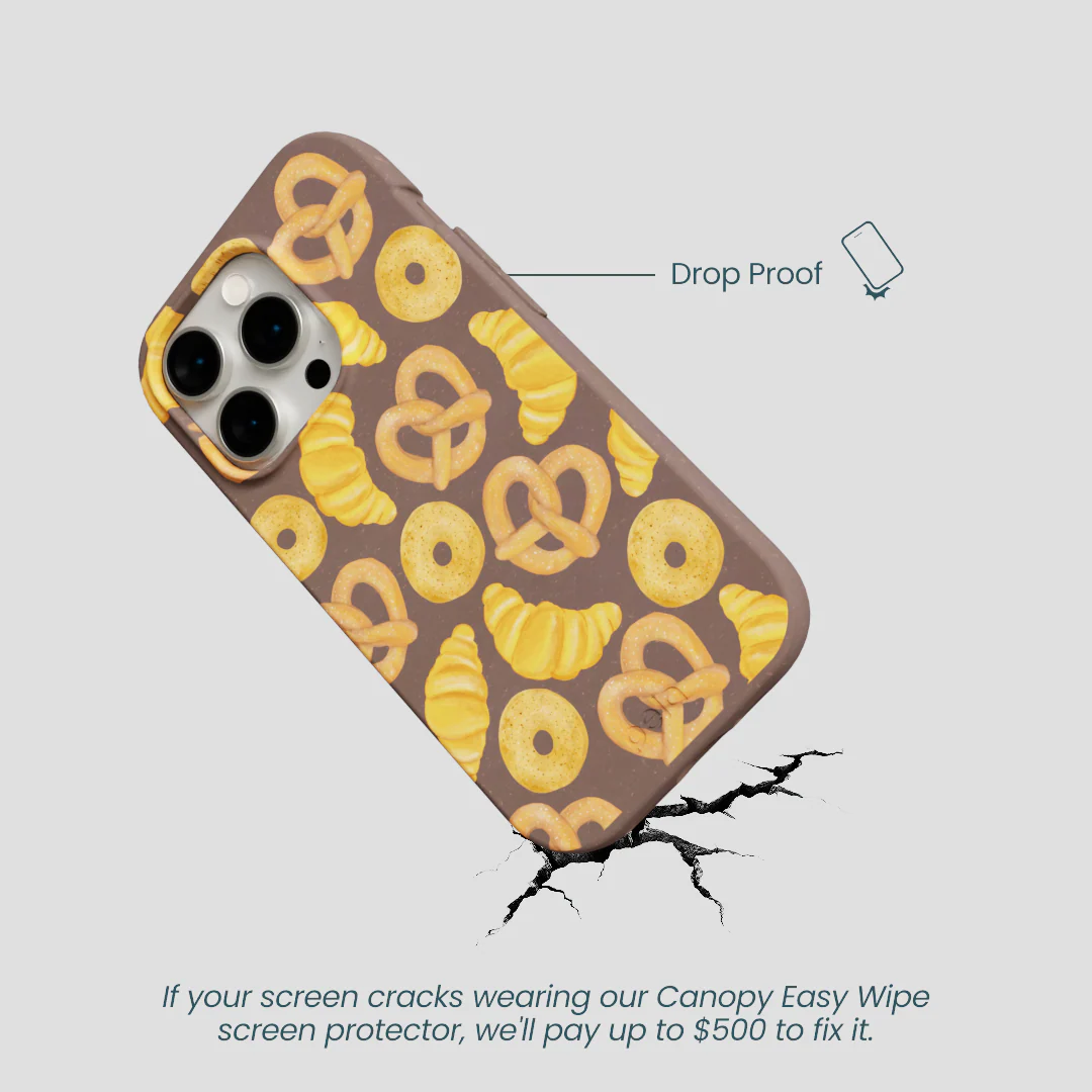Chocolate Brown Baked Goodies iPhone 14 Pro Case - Image 5