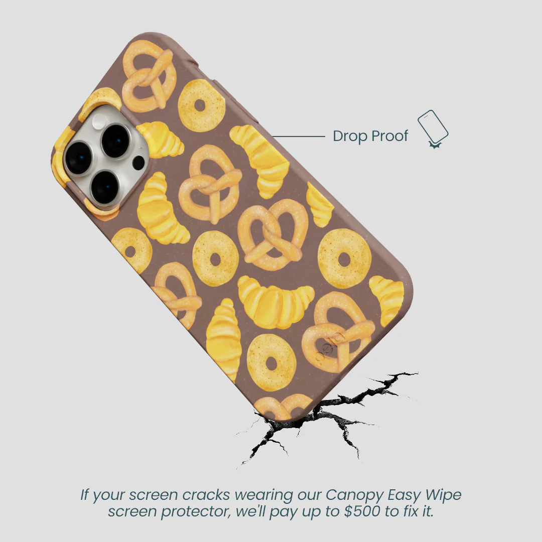 Chocolate Brown Baked Goodies iPhone 14 Pro Max Case - Image 5