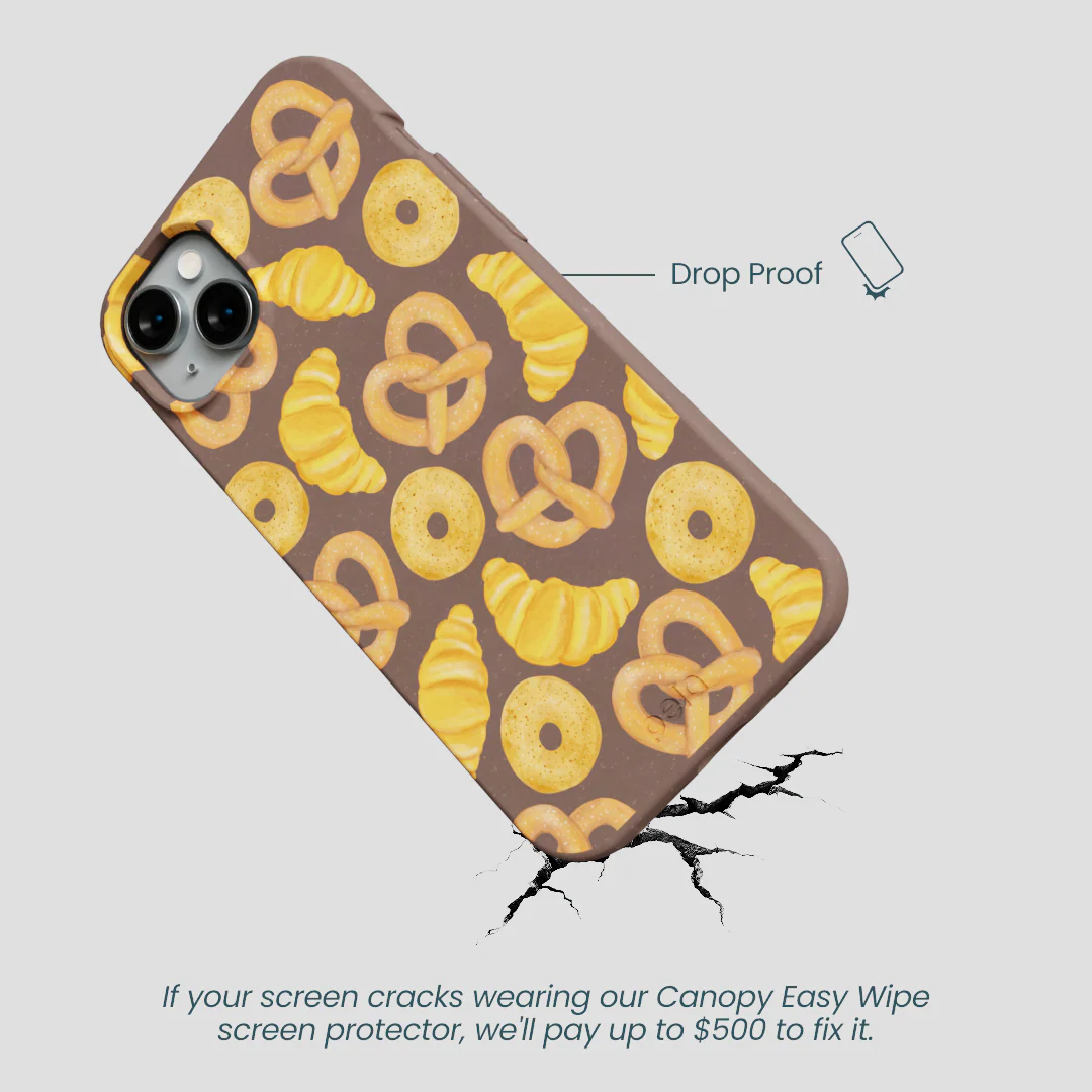 Chocolate Brown Baked Goodies iPhone 15 Plus Case - Image 5