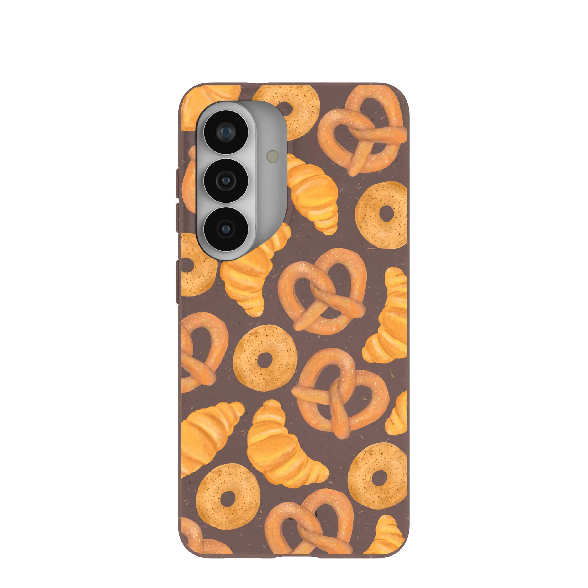 Chocolate Brown Baked Goodies Samsung Galaxy S26 Case