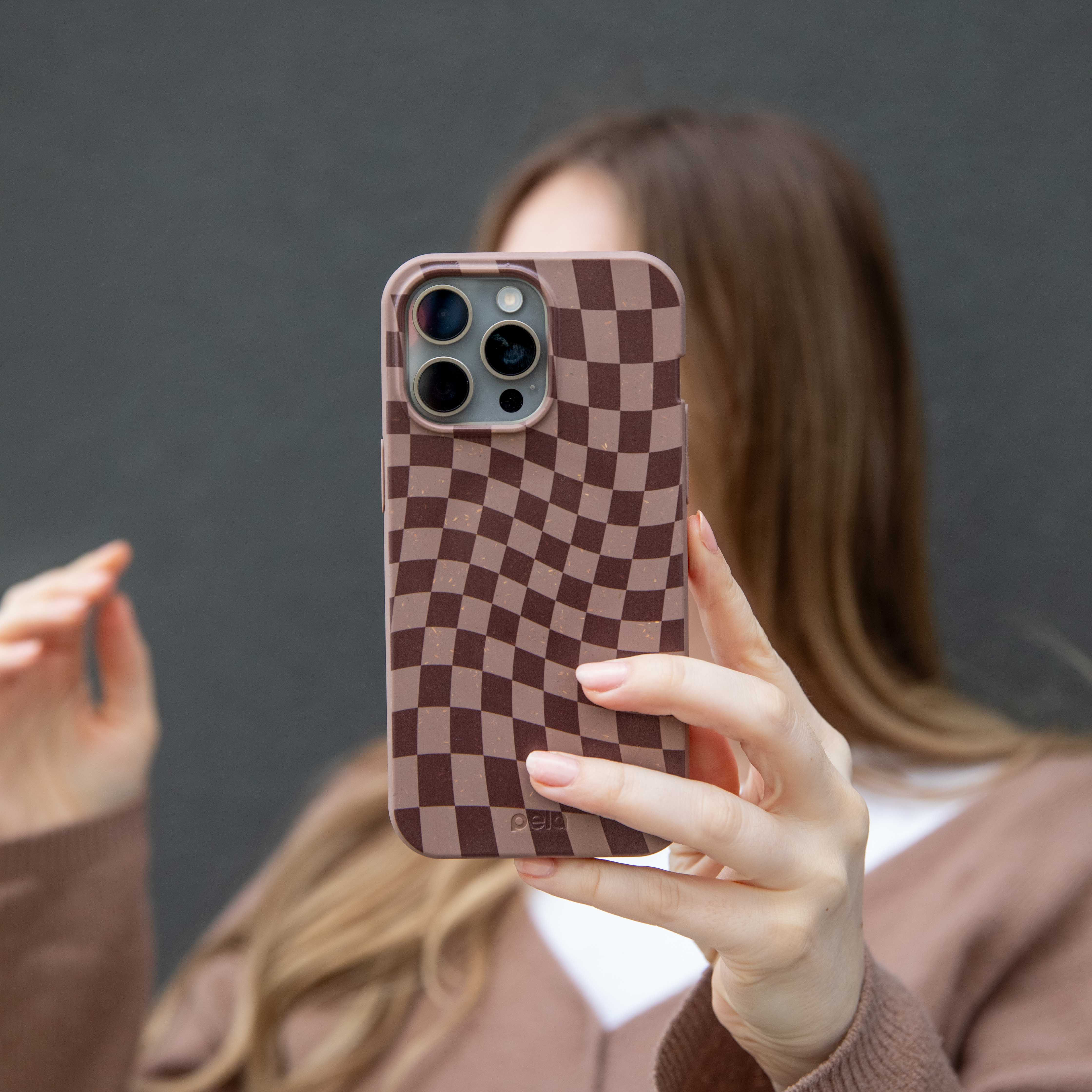 Chocolate Brown Cafe Check Google Pixel 9 Pro XL Case - Image 6
