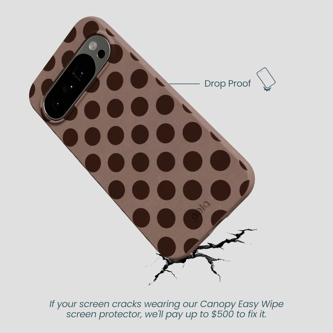Chocolate Brown Cocoa Sprinkle Google Pixel 10 Pro XL Case - Image 5