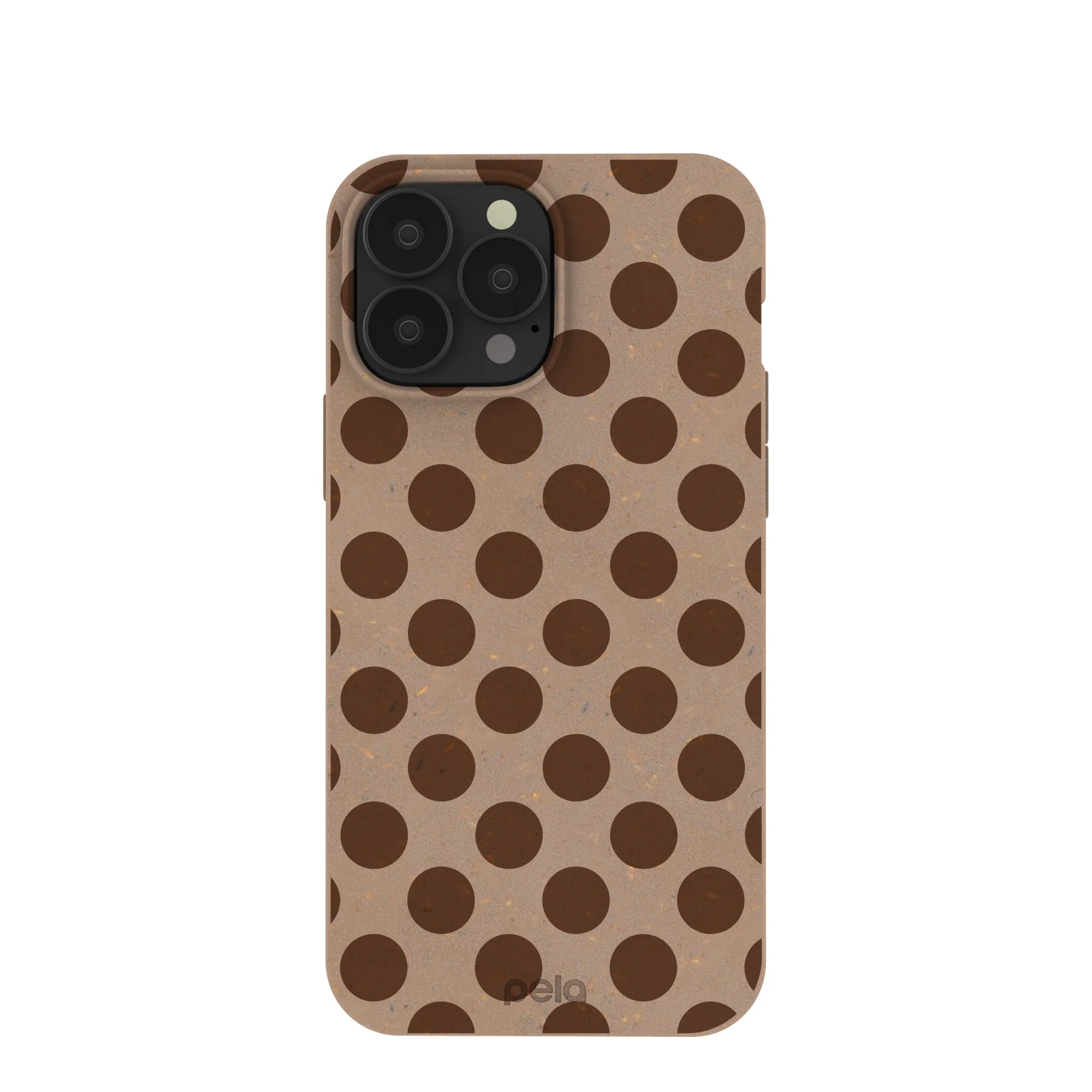 Chocolate Brown Cocoa Sprinkle iPhone 13 Pro Max Case