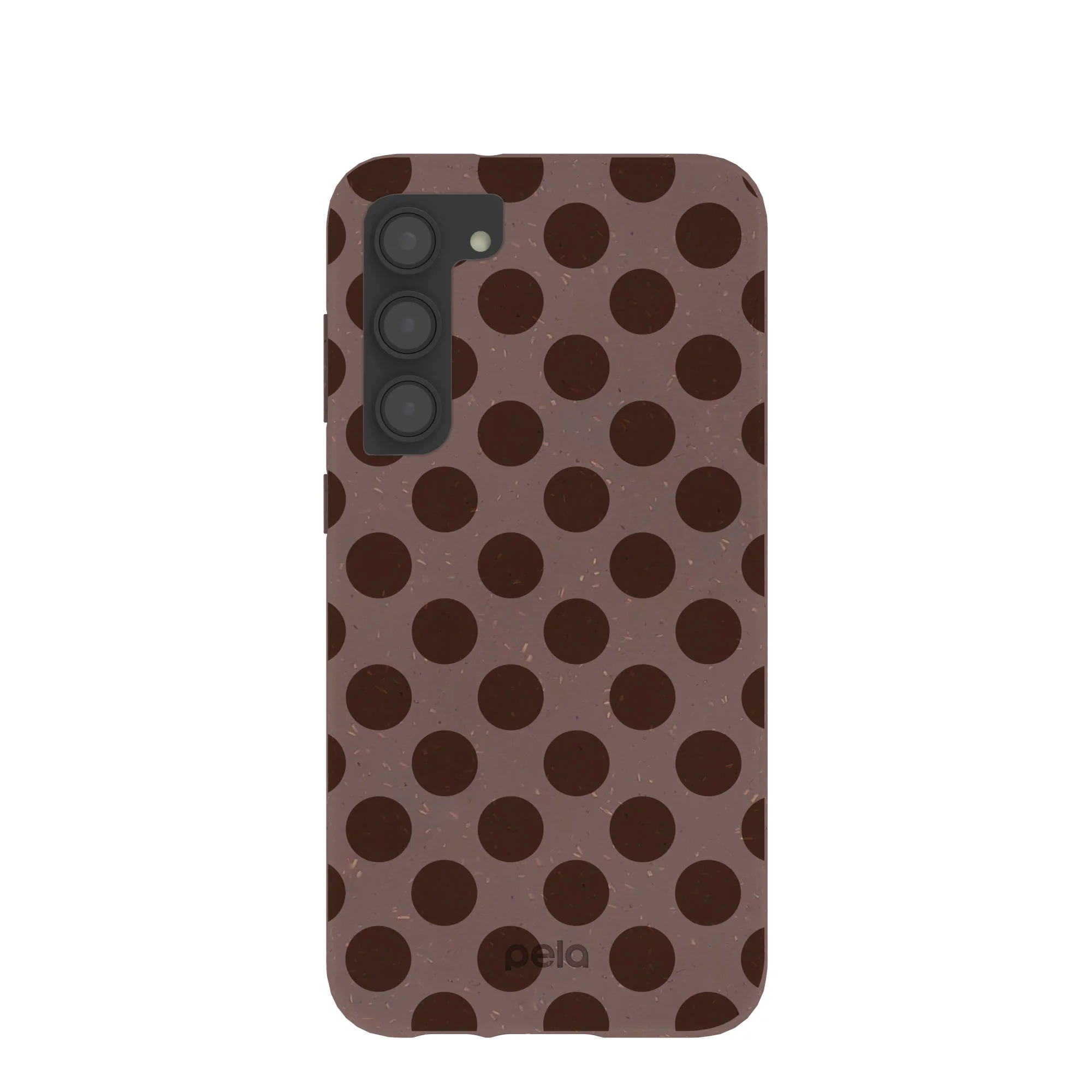 Chocolate Brown Cocoa Sprinkle Samsung Galaxy S23+(Plus) Case