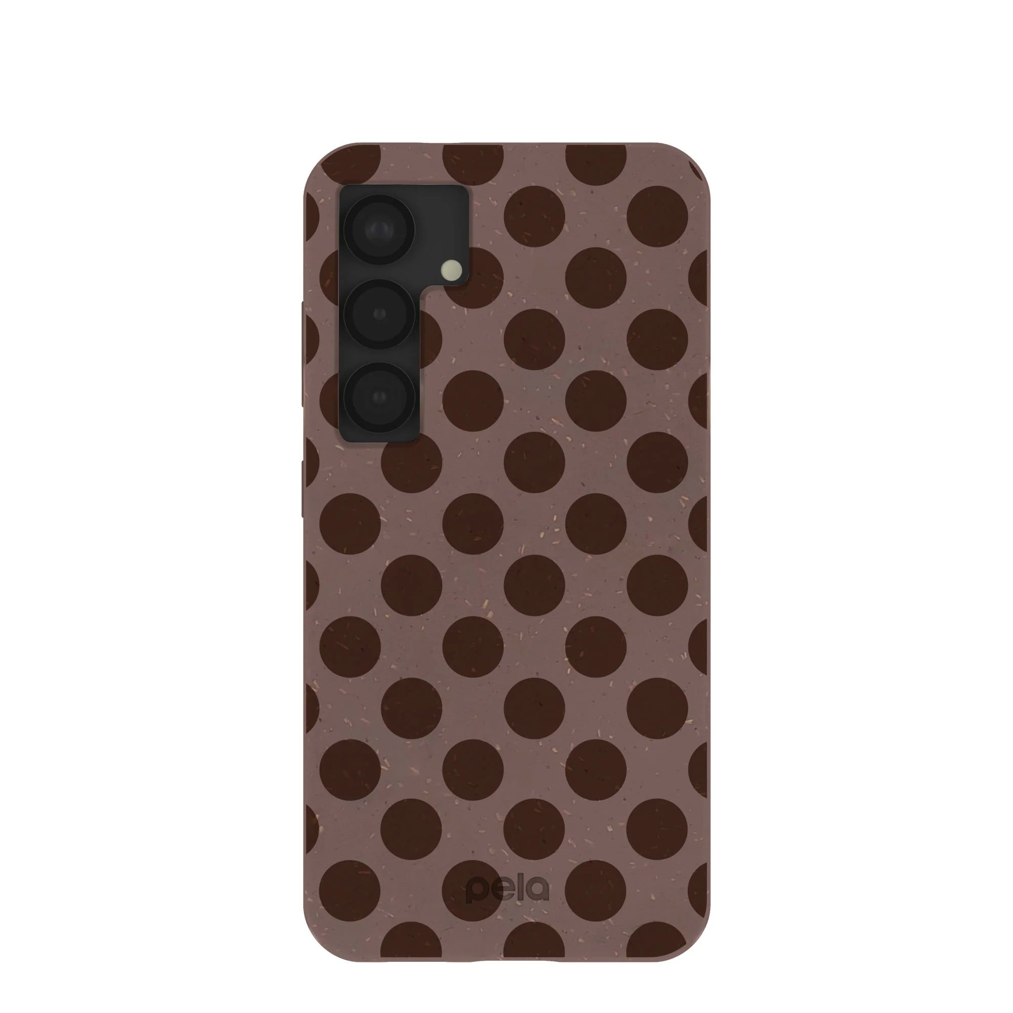 Chocolate Brown Cocoa Sprinkle Samsung Galaxy S25 Case