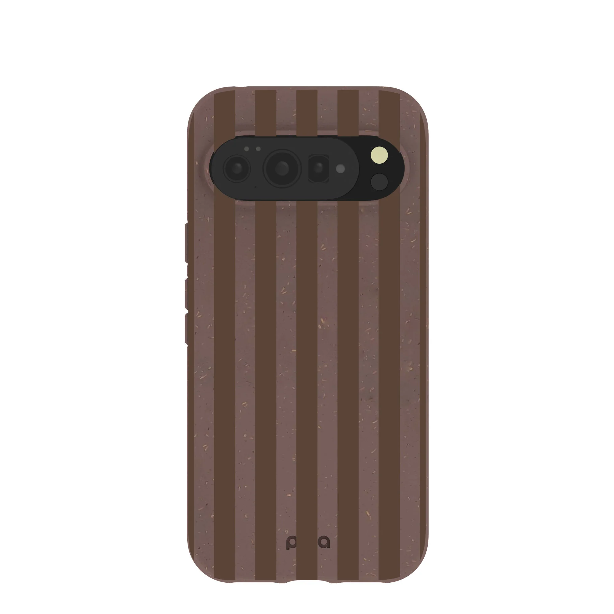 Chocolate Brown Cocoa Stripes Google Pixel 10 Pro XL Case