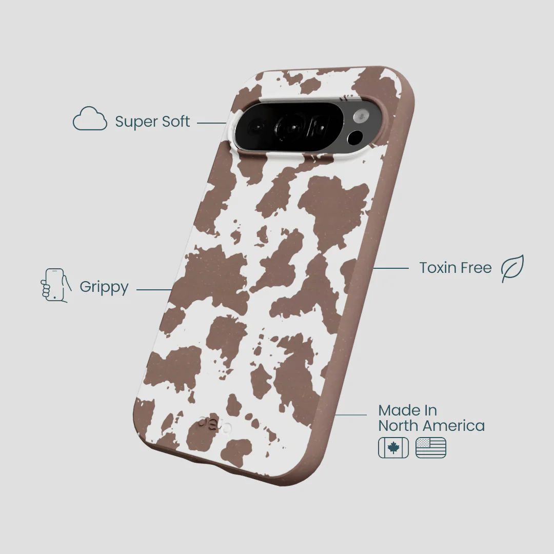 Chocolate Brown Cow Couture Google Pixel 10/10 Pro Case - Image 4