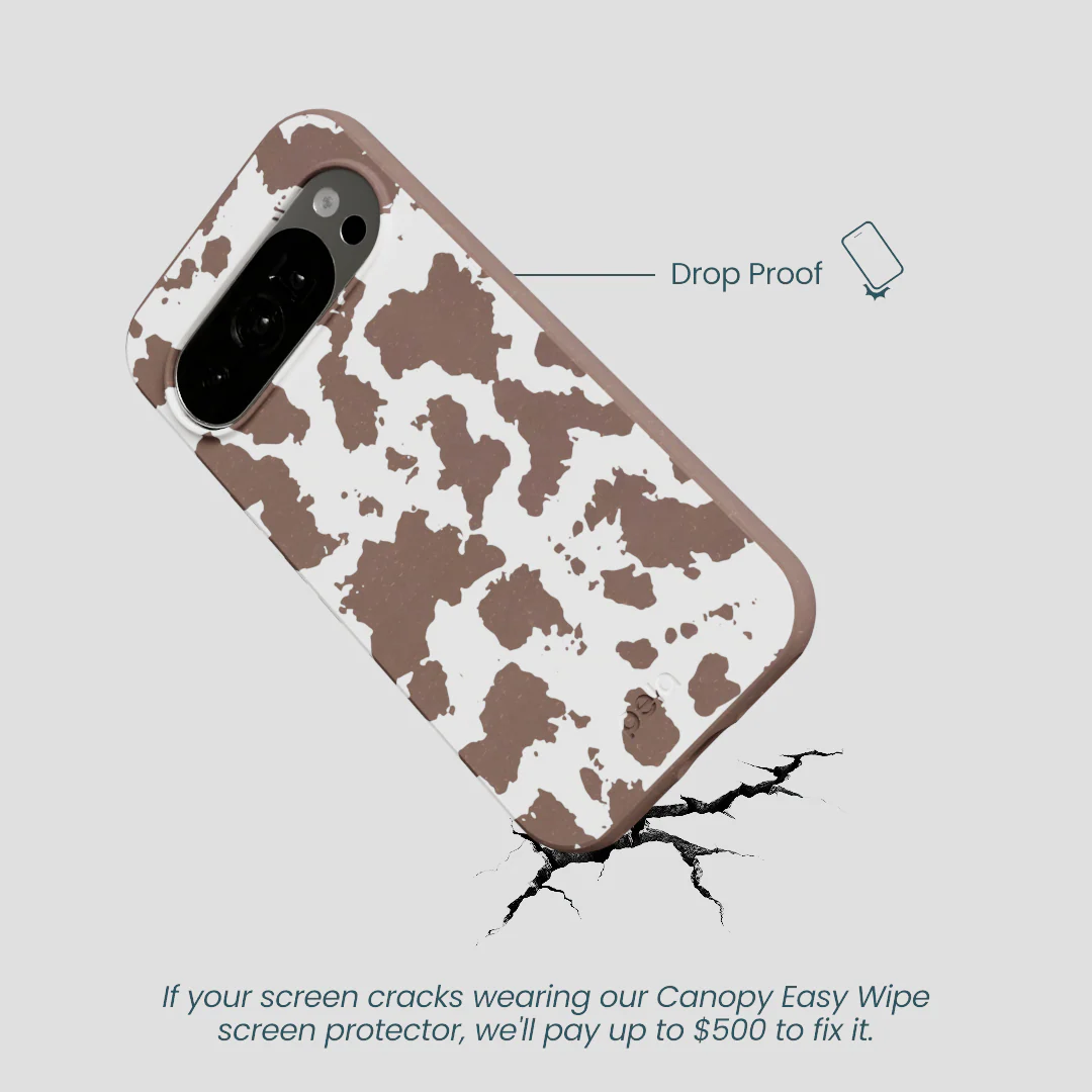 Chocolate Brown Cow Couture Google Pixel 10/10 Pro Case - Image 5