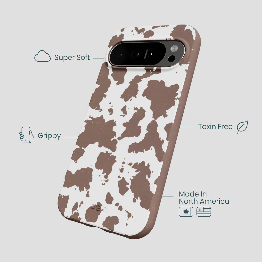 Chocolate Brown Cow Couture Google Pixel 10 Pro XL Case - Image 4