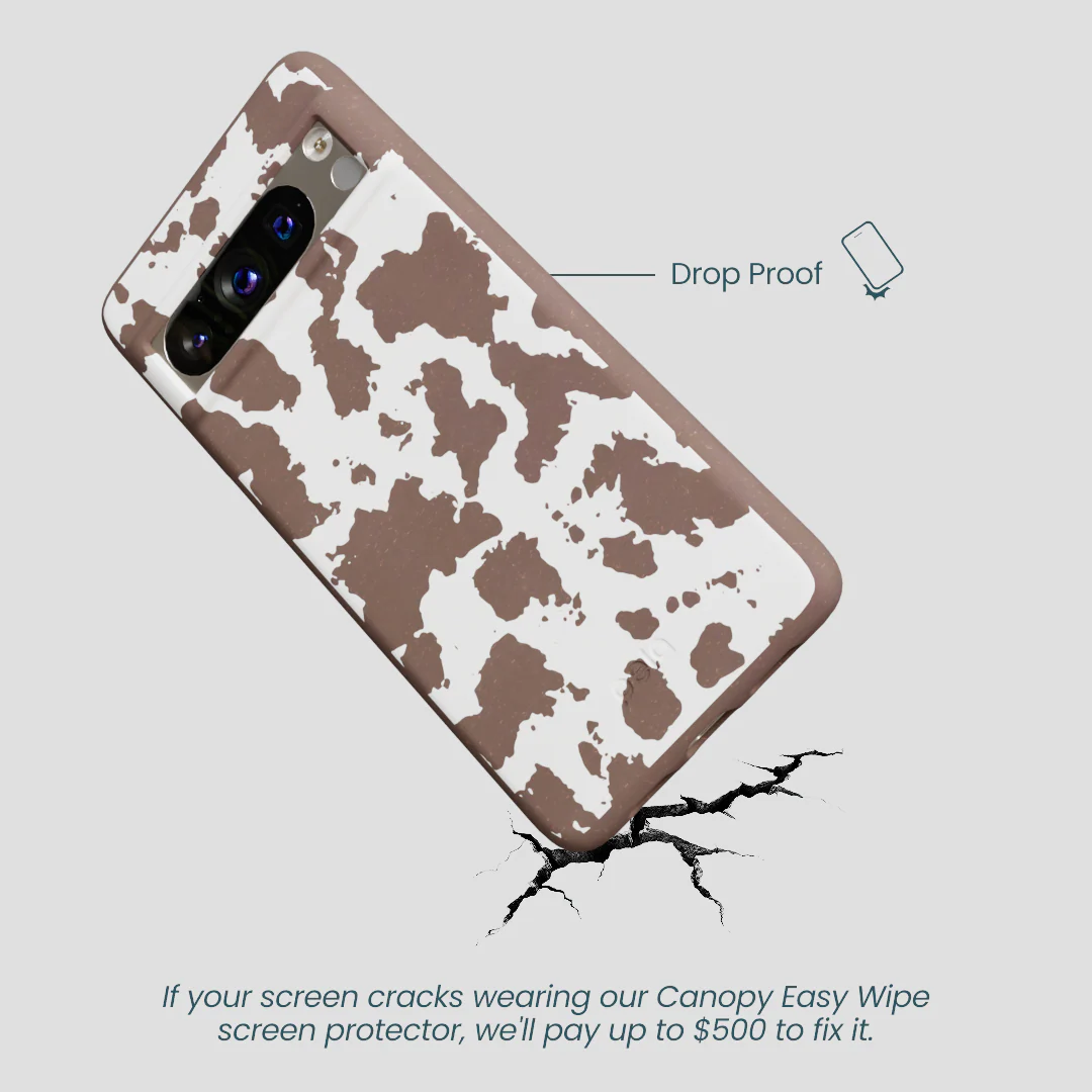 Chocolate Brown Cow Couture Google Pixel 8 Pro Case - Image 5