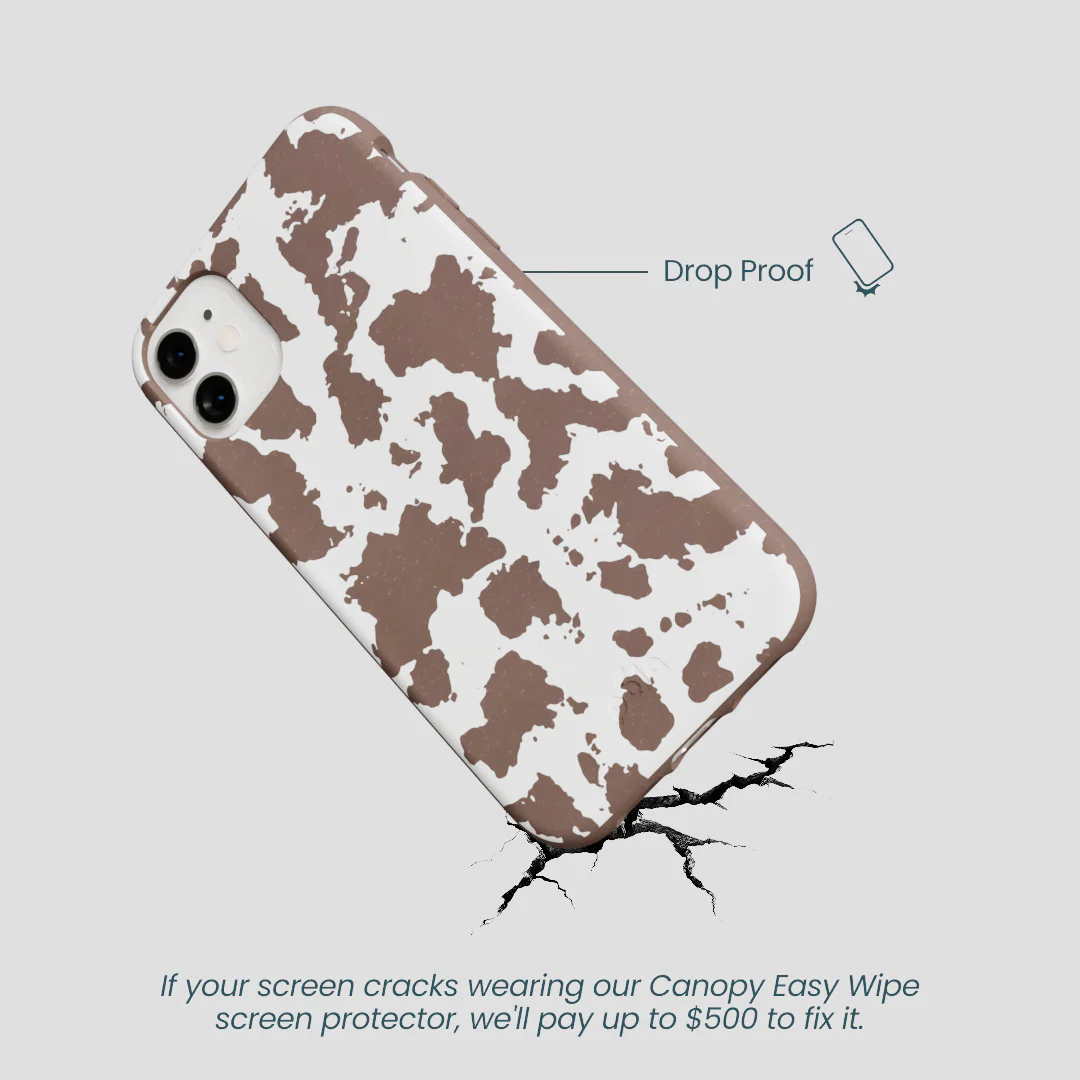 Chocolate Brown Cow Couture iPhone 11 Case - Image 5