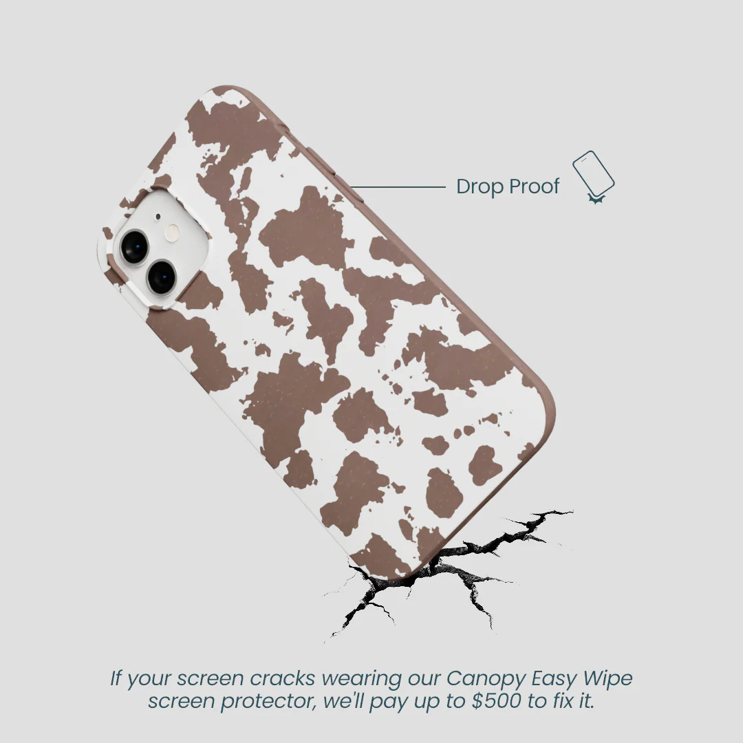 Chocolate Brown Cow Couture iPhone 12/ iPhone 12 Pro Case - Image 5