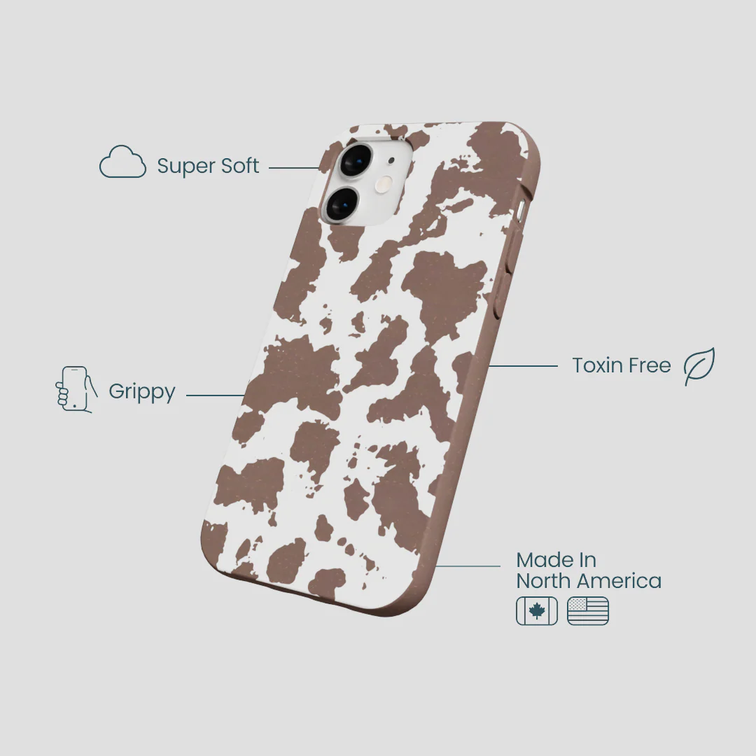 Chocolate Brown Cow Couture iPhone 12 Mini Case - Image 4