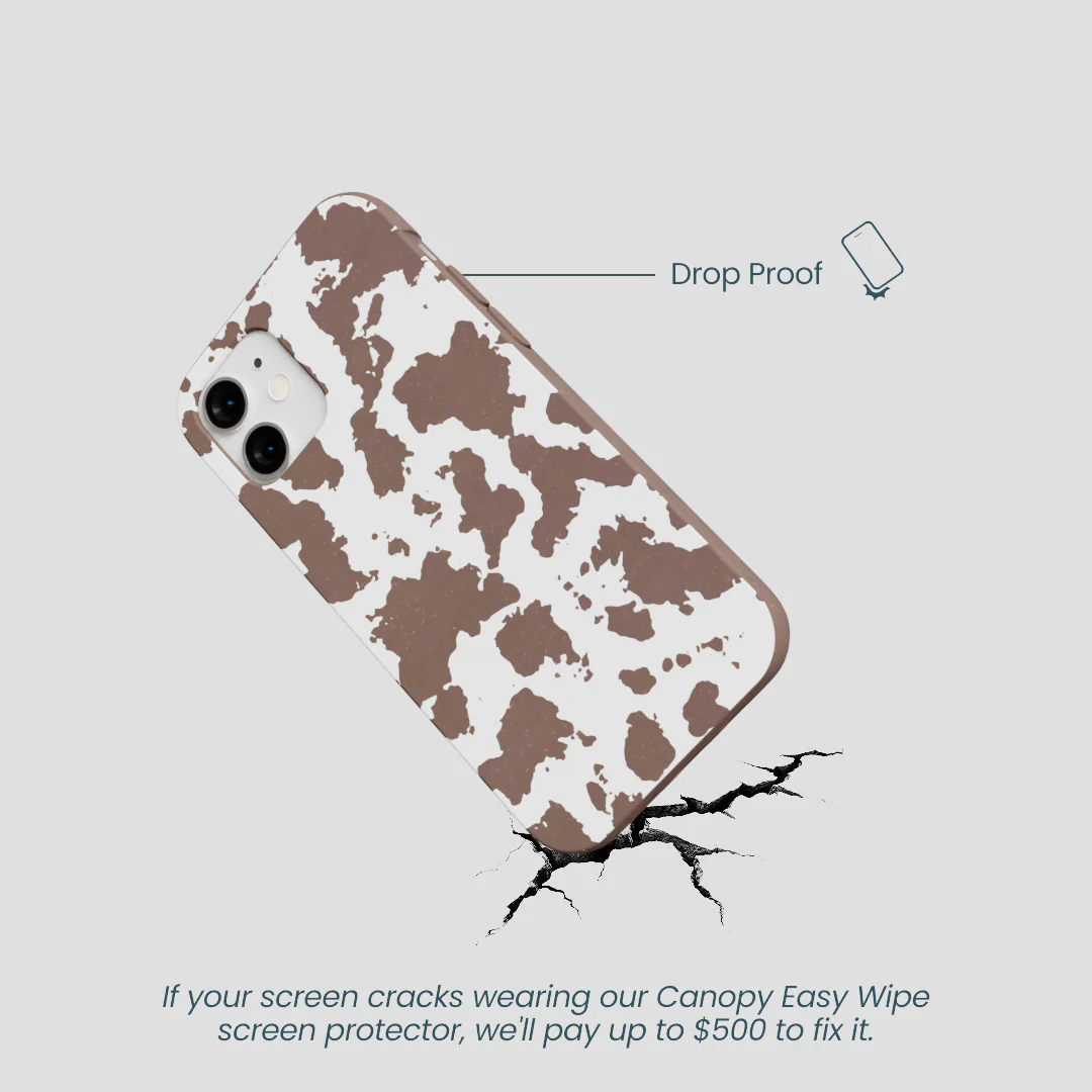Chocolate Brown Cow Couture iPhone 12 Mini Case - Image 5