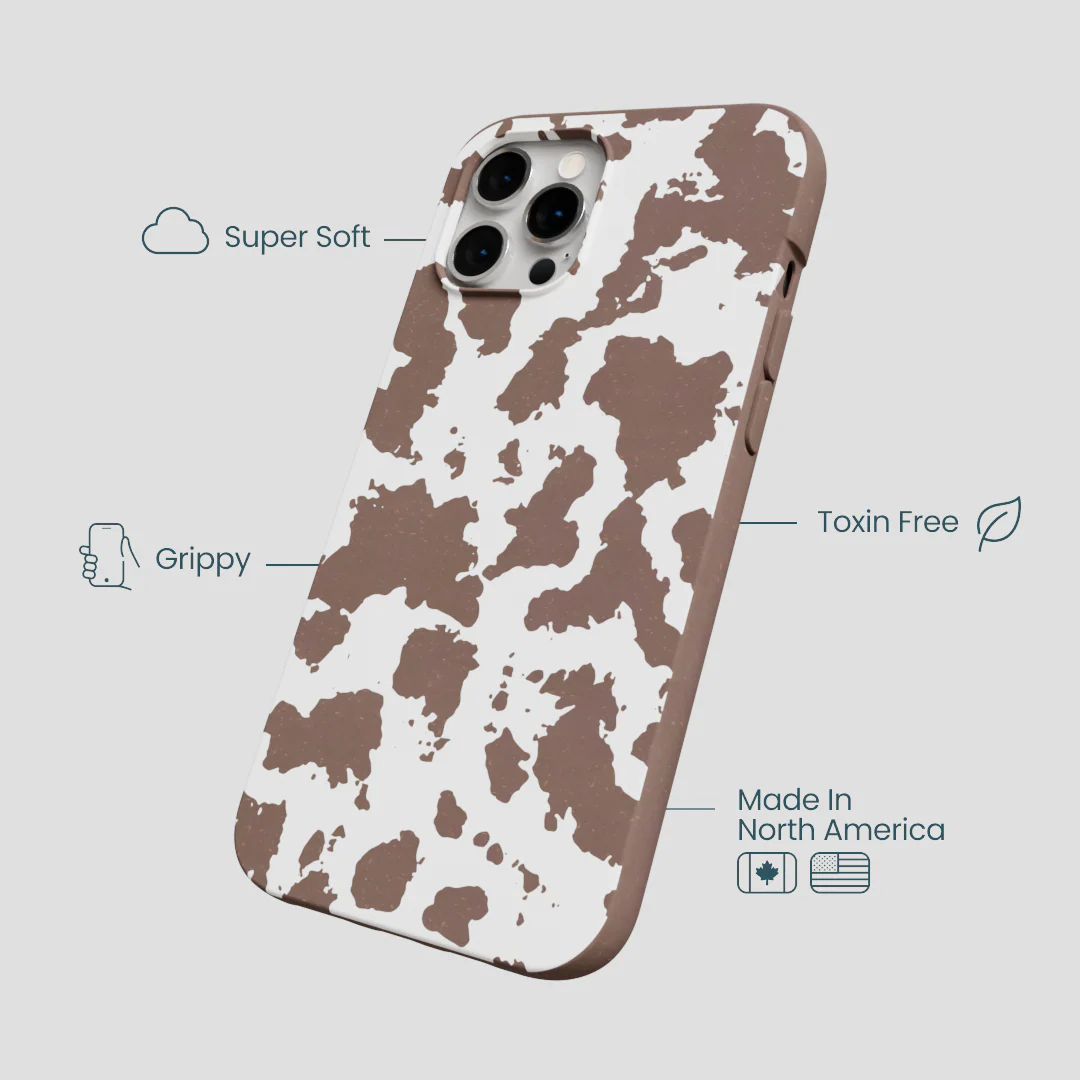 Chocolate Brown Cow Couture iPhone 12 Pro Max Case - Image 4