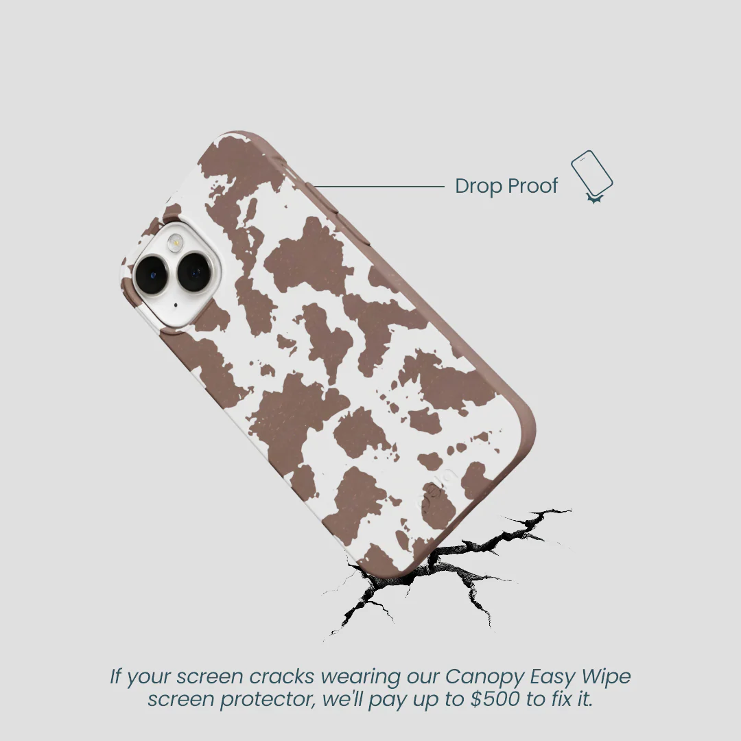 Chocolate Brown Cow Couture iPhone 13 Mini Case - Image 5