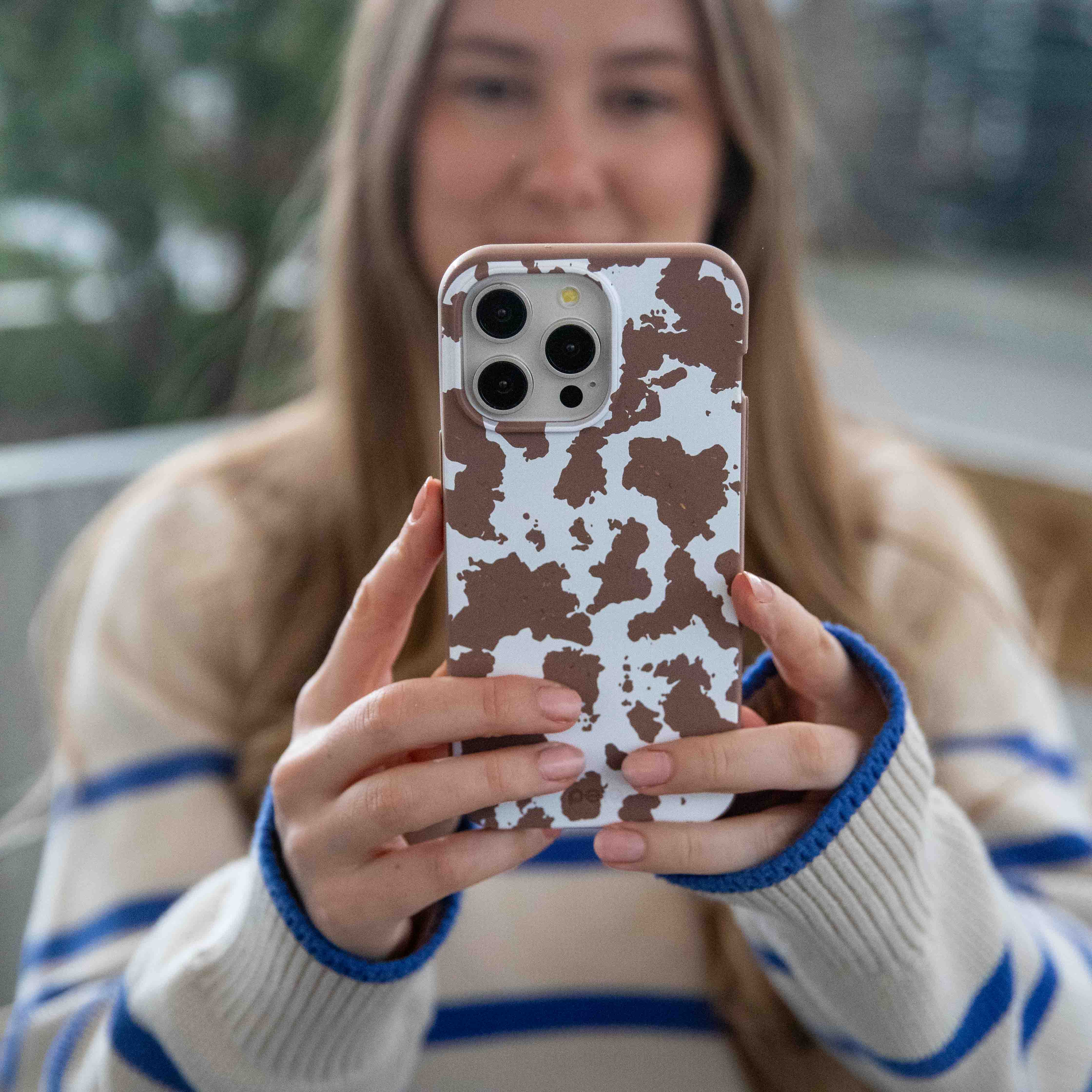 Chocolate Brown Cow Couture iPhone 13 Mini Case - Image 9