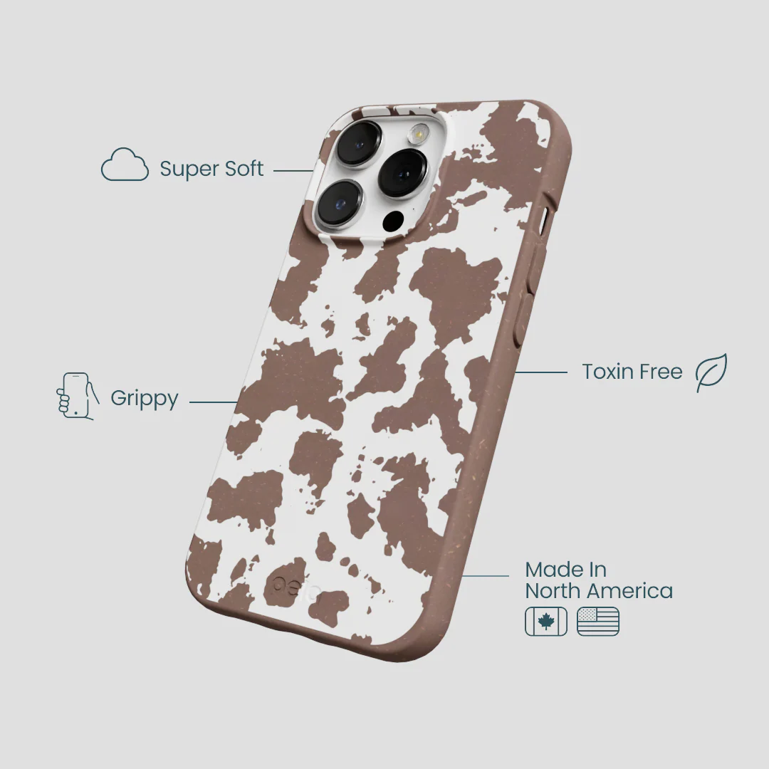 Chocolate Brown Cow Couture iPhone 13 Pro Case - Image 4