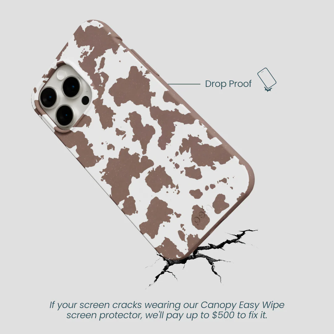 Chocolate Brown Cow Couture iPhone 14 Pro Max Case - Image 5