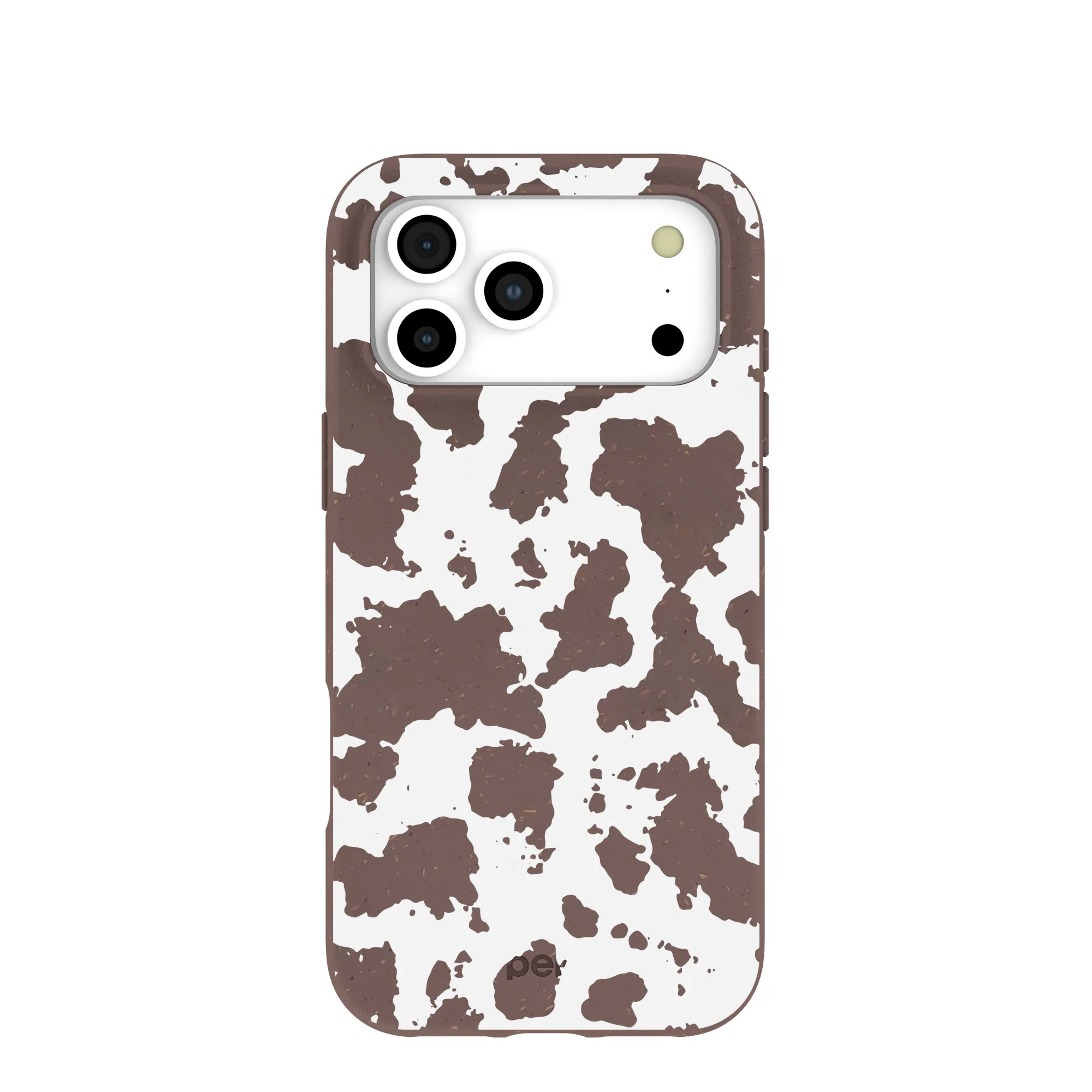 Chocolate Brown Cow Couture iPhone 17 Pro Max Case