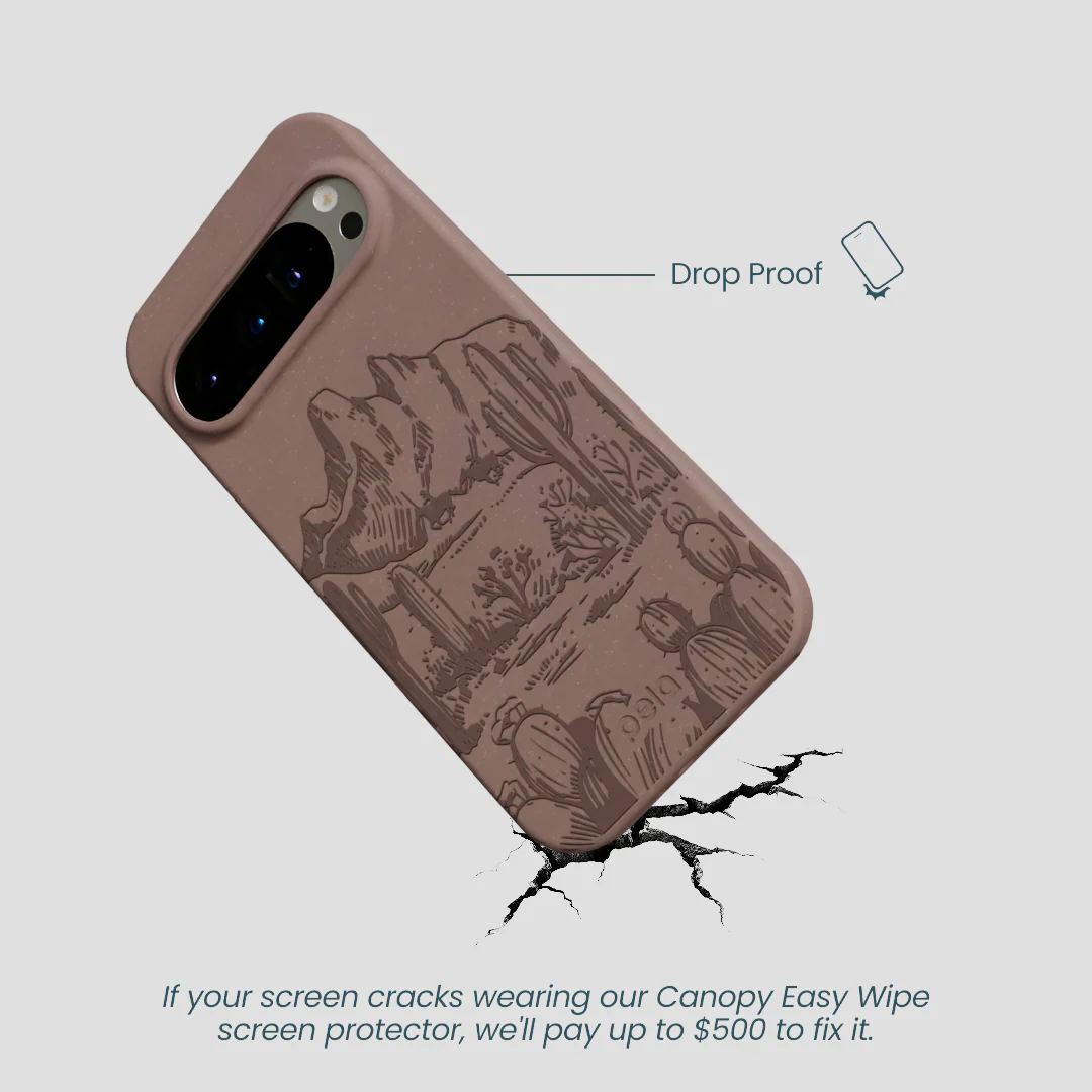 Chocolate Brown Desert Run Google Pixel 9/9 Pro Case - Image 5