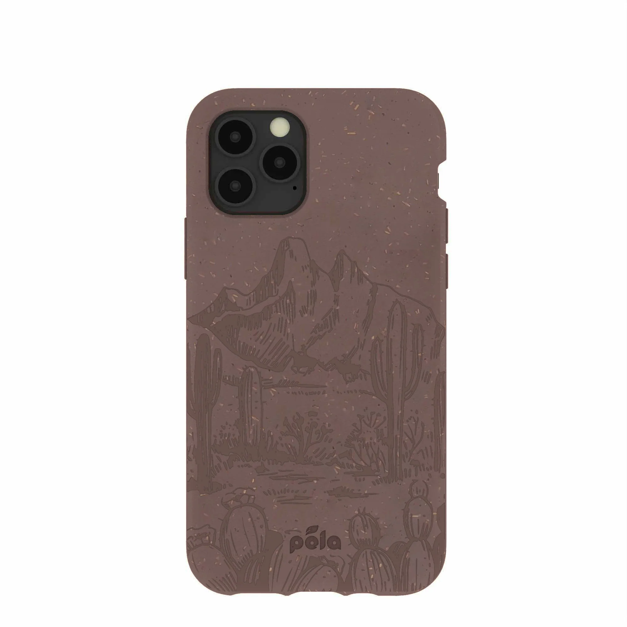 Chocolate Brown Desert Run iPhone 11 Pro Case