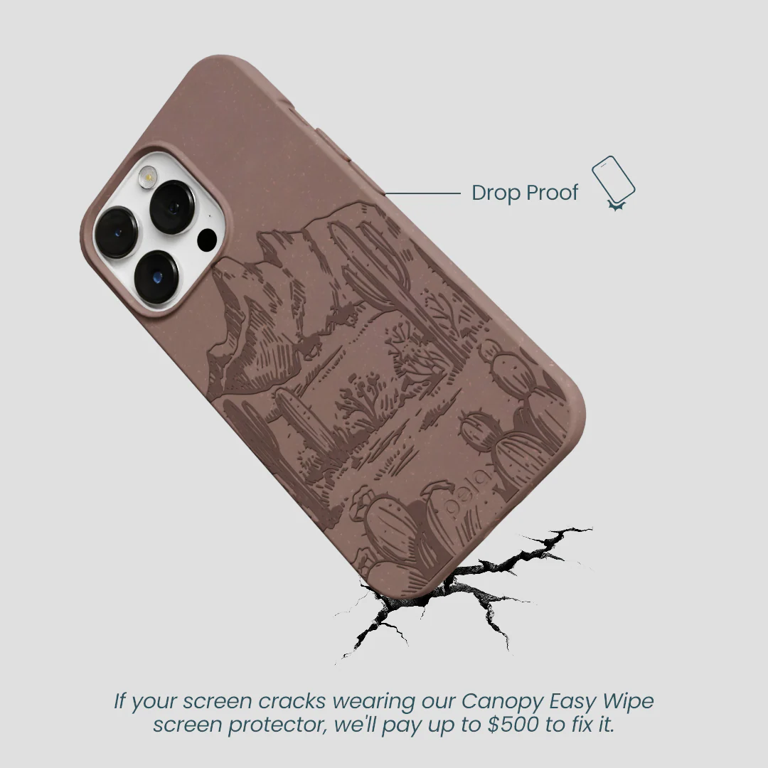 Chocolate Brown Desert Run iPhone 13 Pro Max Case - Image 5