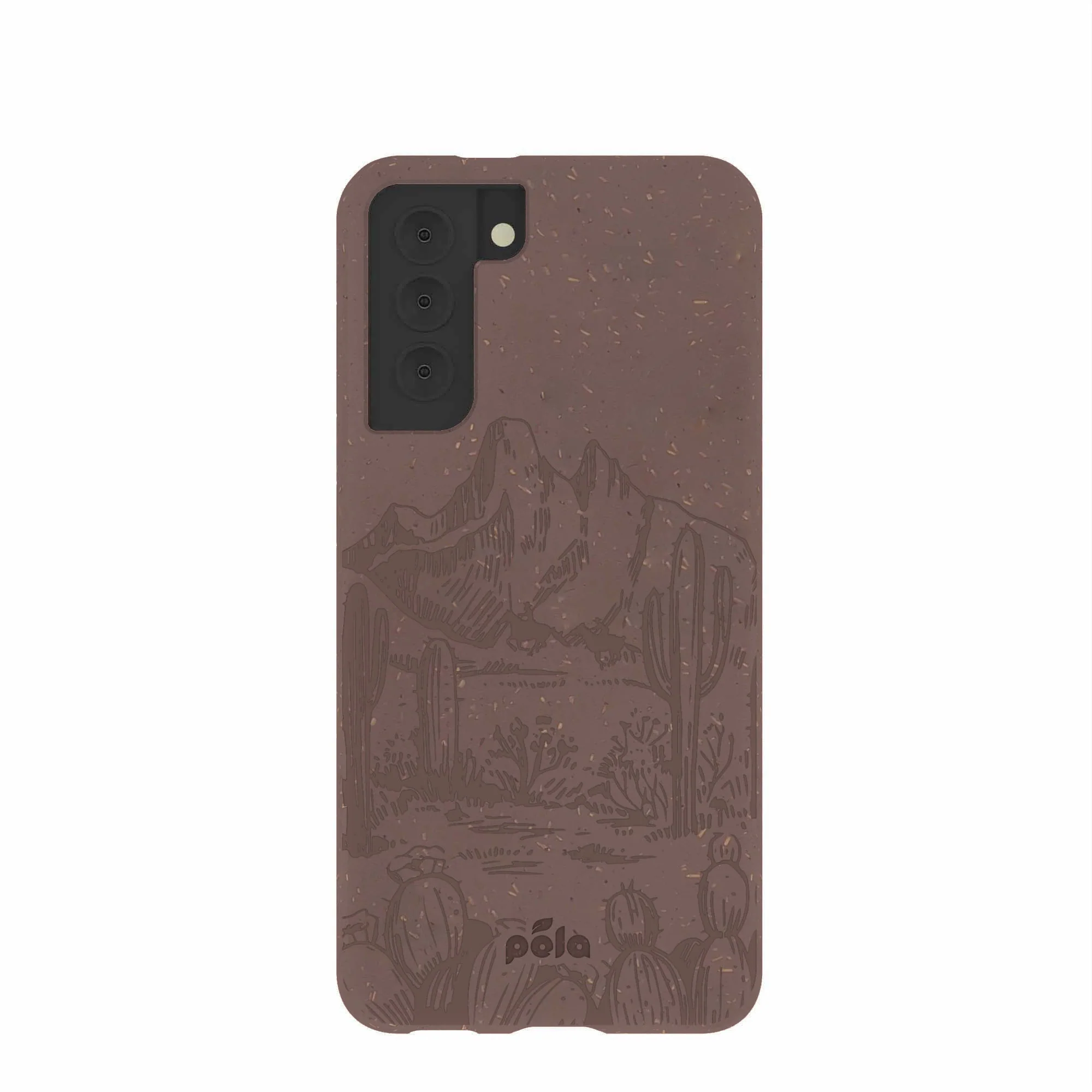 Chocolate Brown Desert Run Samsung Galaxy S21 Case