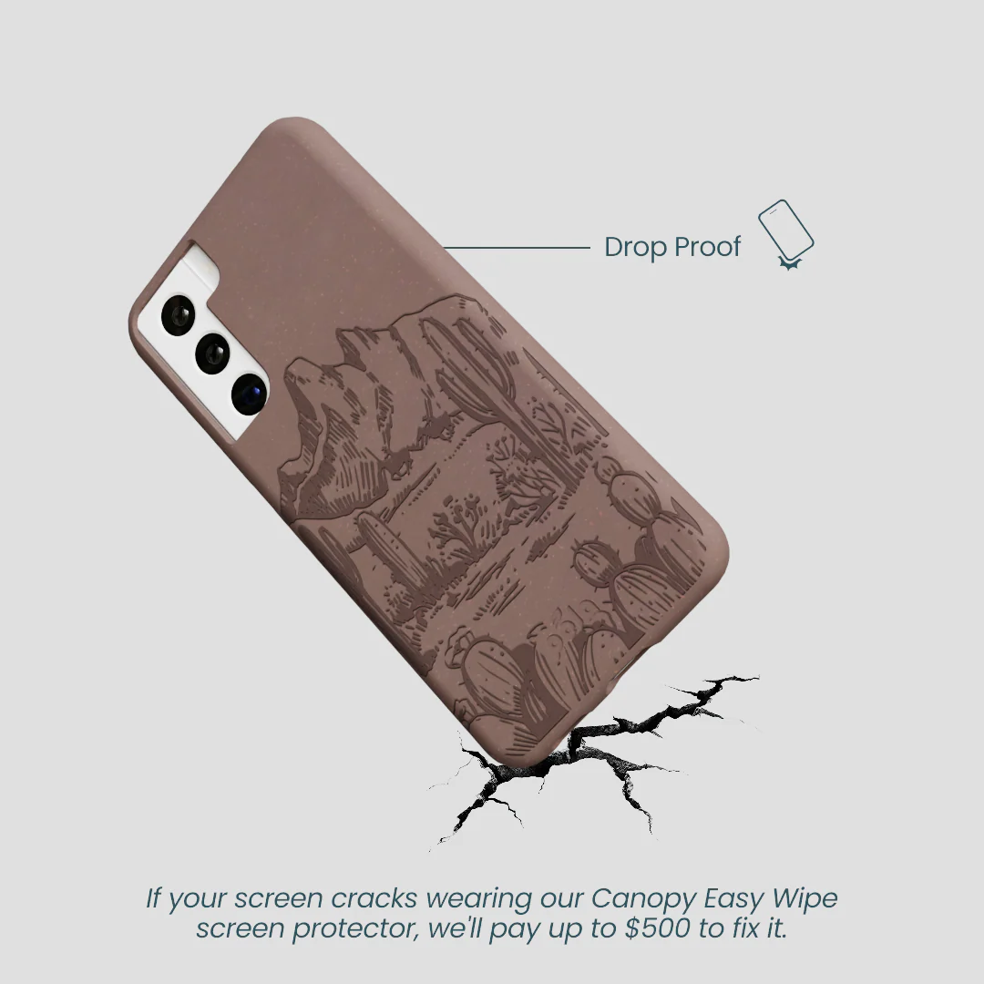 Chocolate Brown Desert Run Samsung Galaxy S21 Case - Image 5