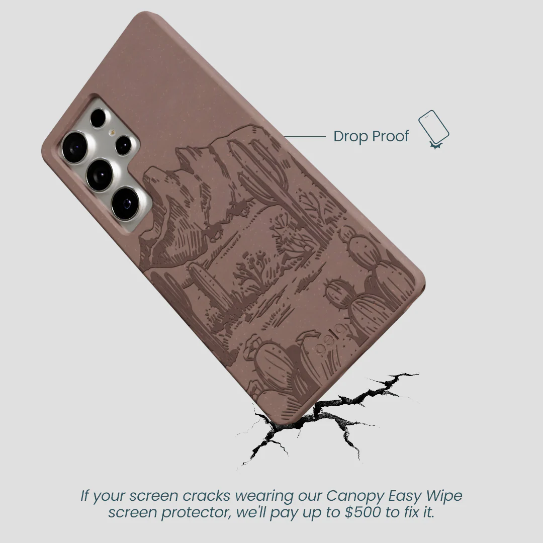 Chocolate Brown Desert Run Samsung Galaxy S25 Ultra Case - Image 5