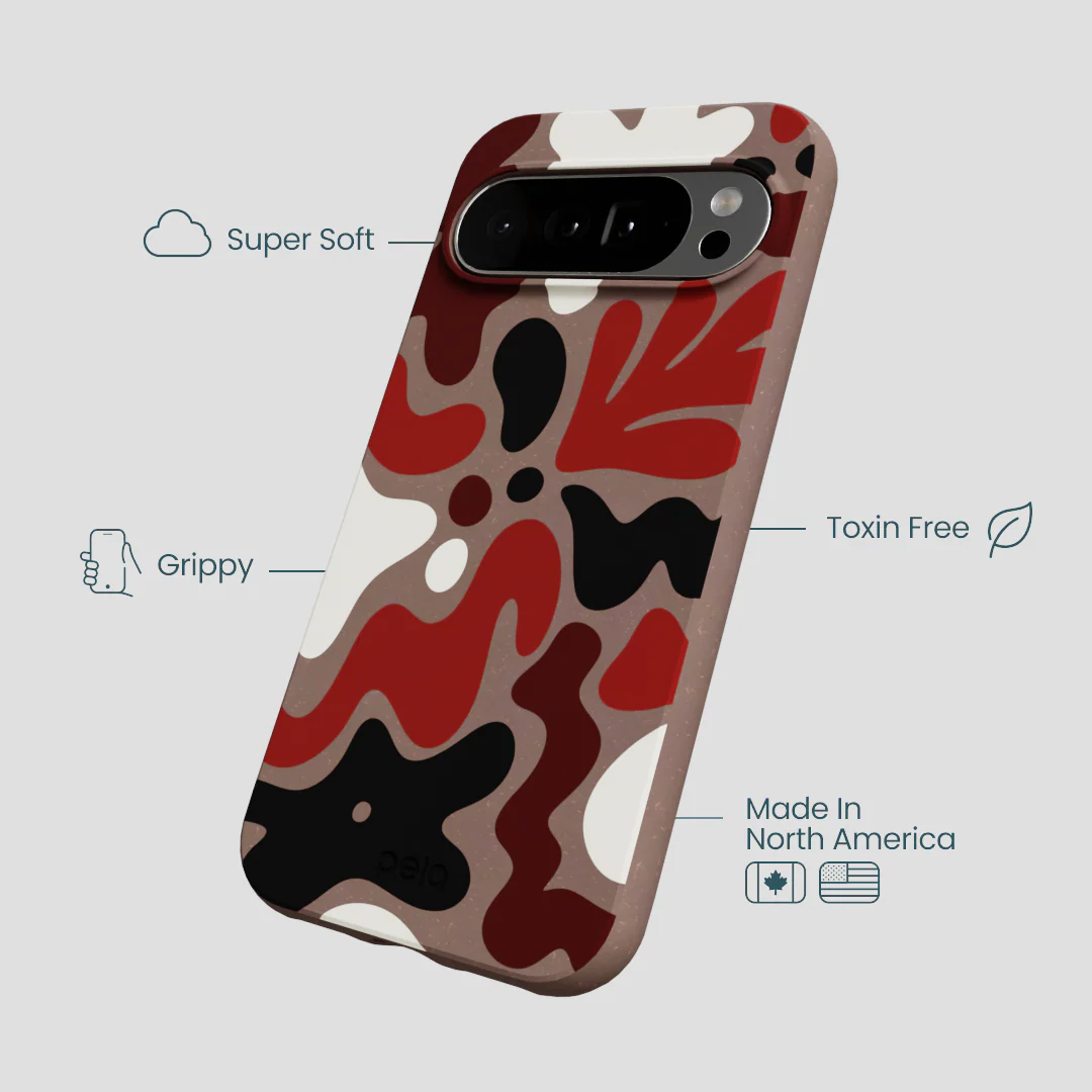 Chocolate Brown Earthy Curves Google Pixel 10 Pro XL Case - Image 4