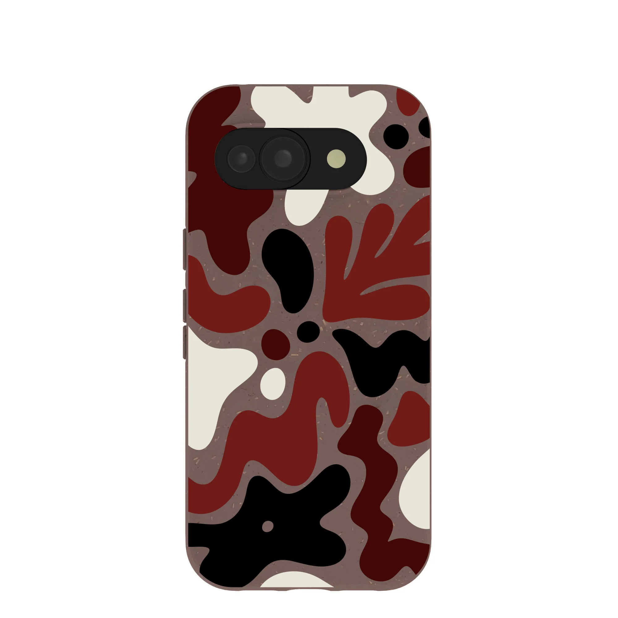 Chocolate Brown Earthy Curves Google Pixel 10a Case