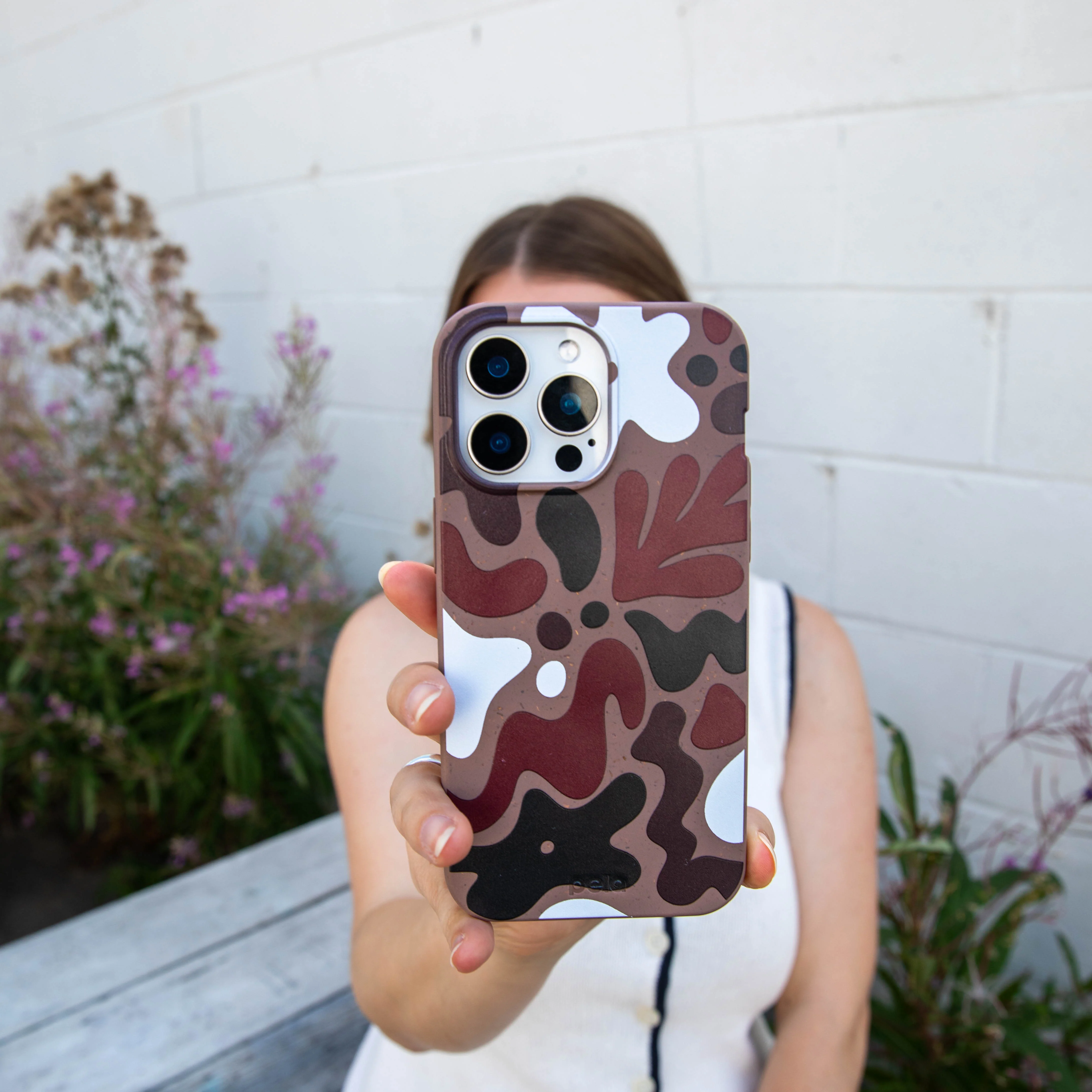 Chocolate Brown Earthy Curves Google Pixel 6a Case - Image 6