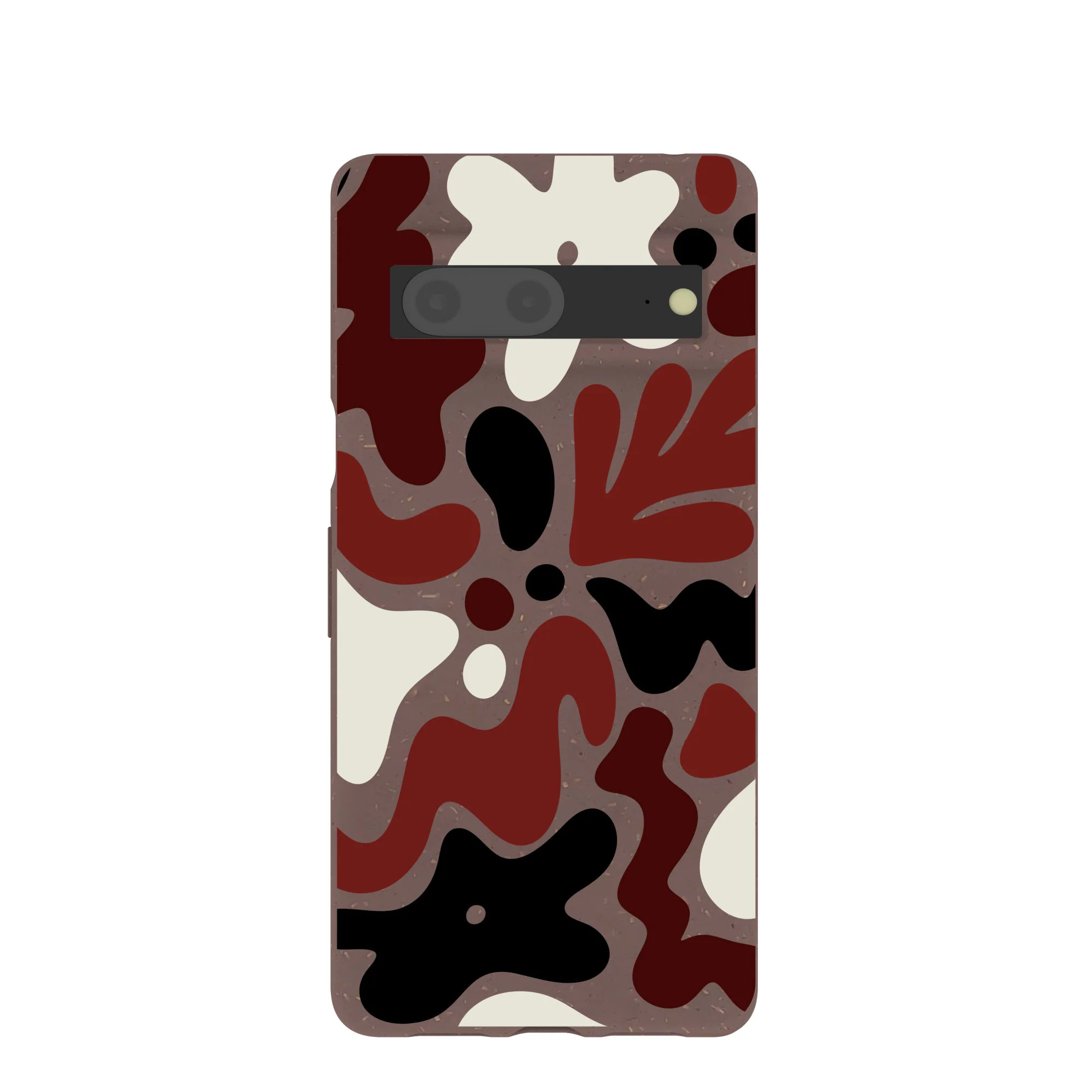 Chocolate Brown Earthy Curves Google Pixel 7 Case