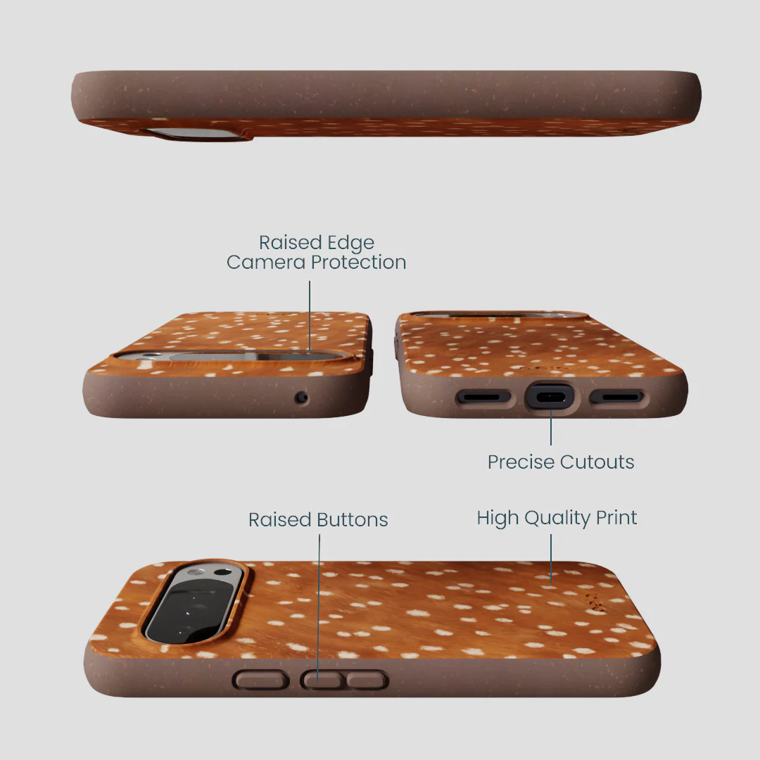 Chocolate Brown Fawn Google Pixel 10 Pro XL Case - Image 3