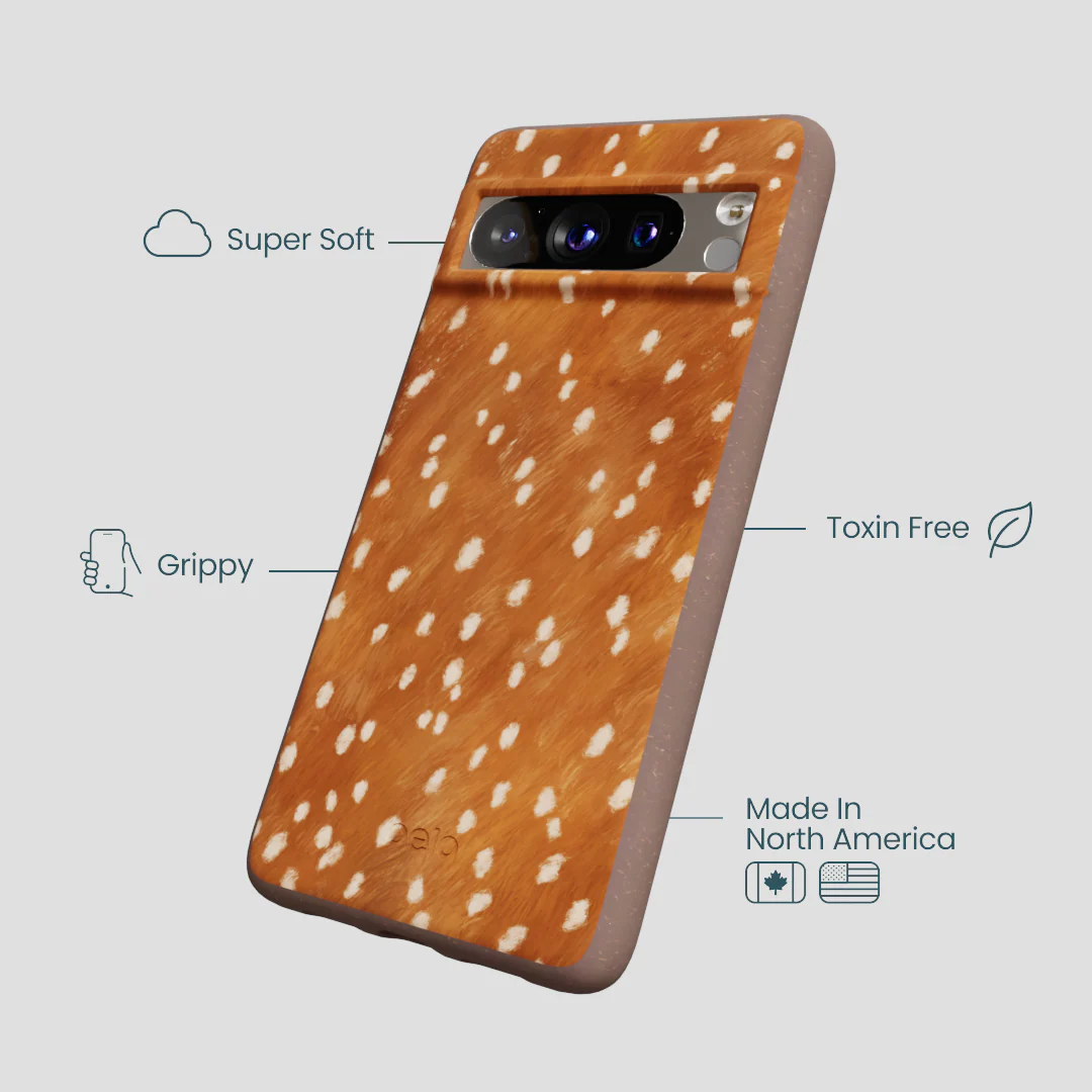 Chocolate Brown Fawn Google Pixel 8 Pro Case - Image 4